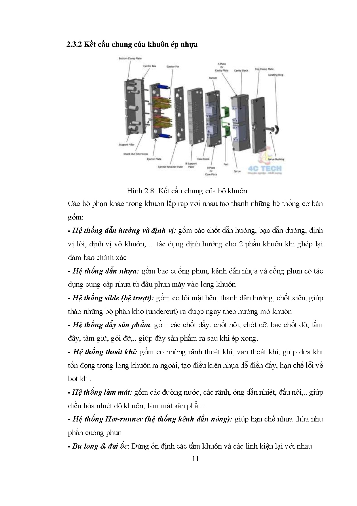 Đồ án tốt nghiệp - Thiết kế và chế tạo khuôn ép phun giá đỡ điện thoại - Trang 25
