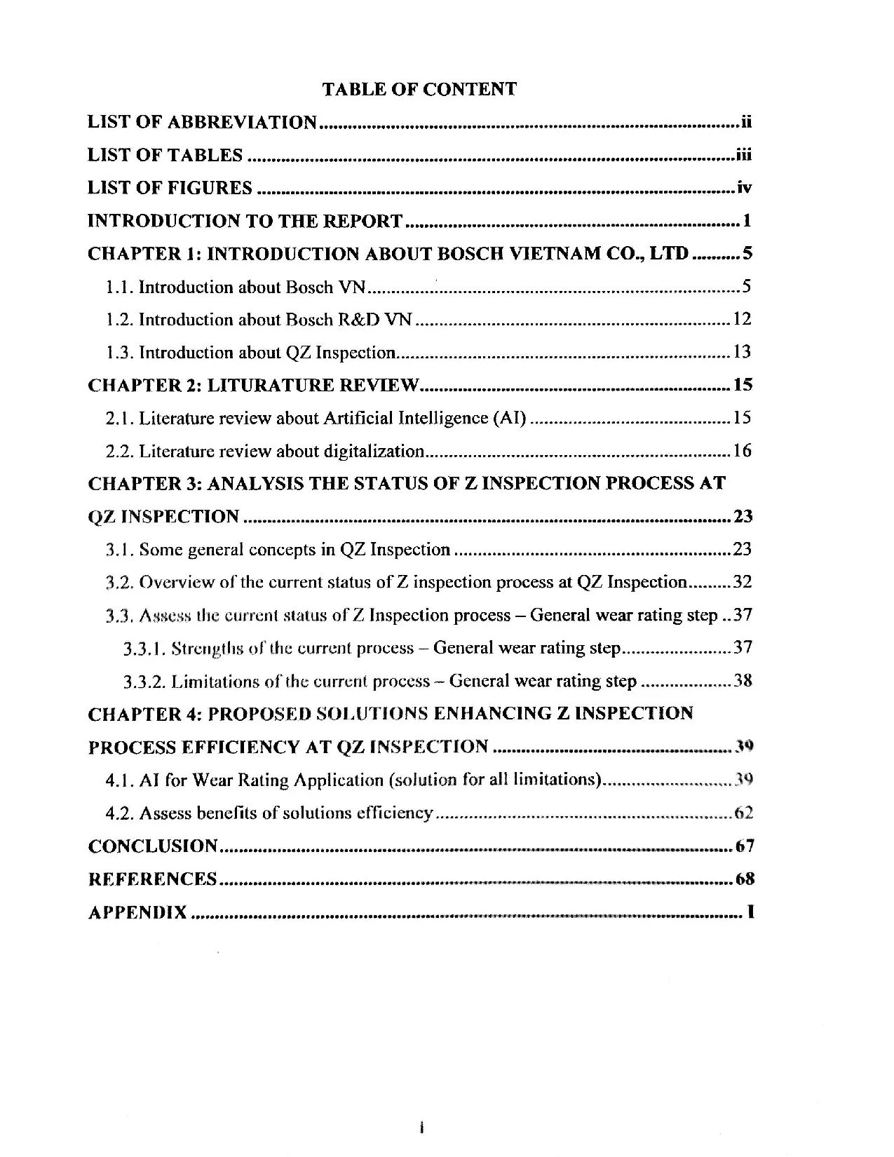 Đồ án tốt nghiệp - Analyse the efficiency of ai wear rating project in quality inspection at BVCL - Trang 2