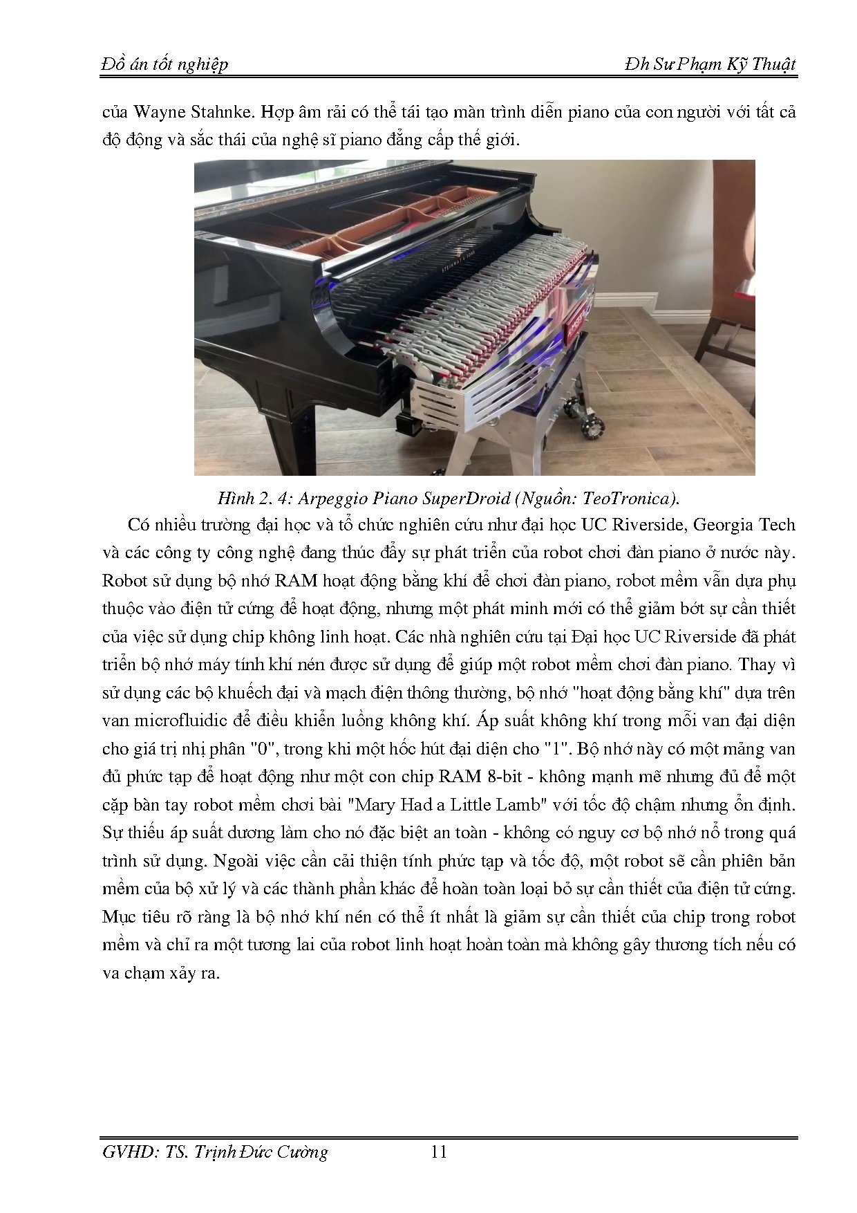 Đồ án tốt nghiệp - Nghiên cứu, thiết kế và chế tạo Robot chơi đàn Piano - Trang 30