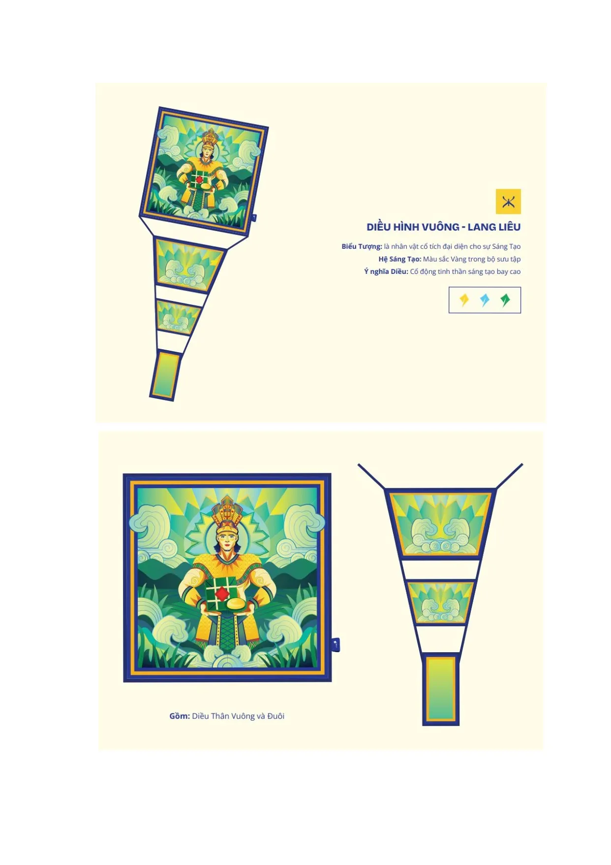 Đồ án tốt nghiệp - Bộ nhận diện thương hiệu diều Y Sắc - Trang 54