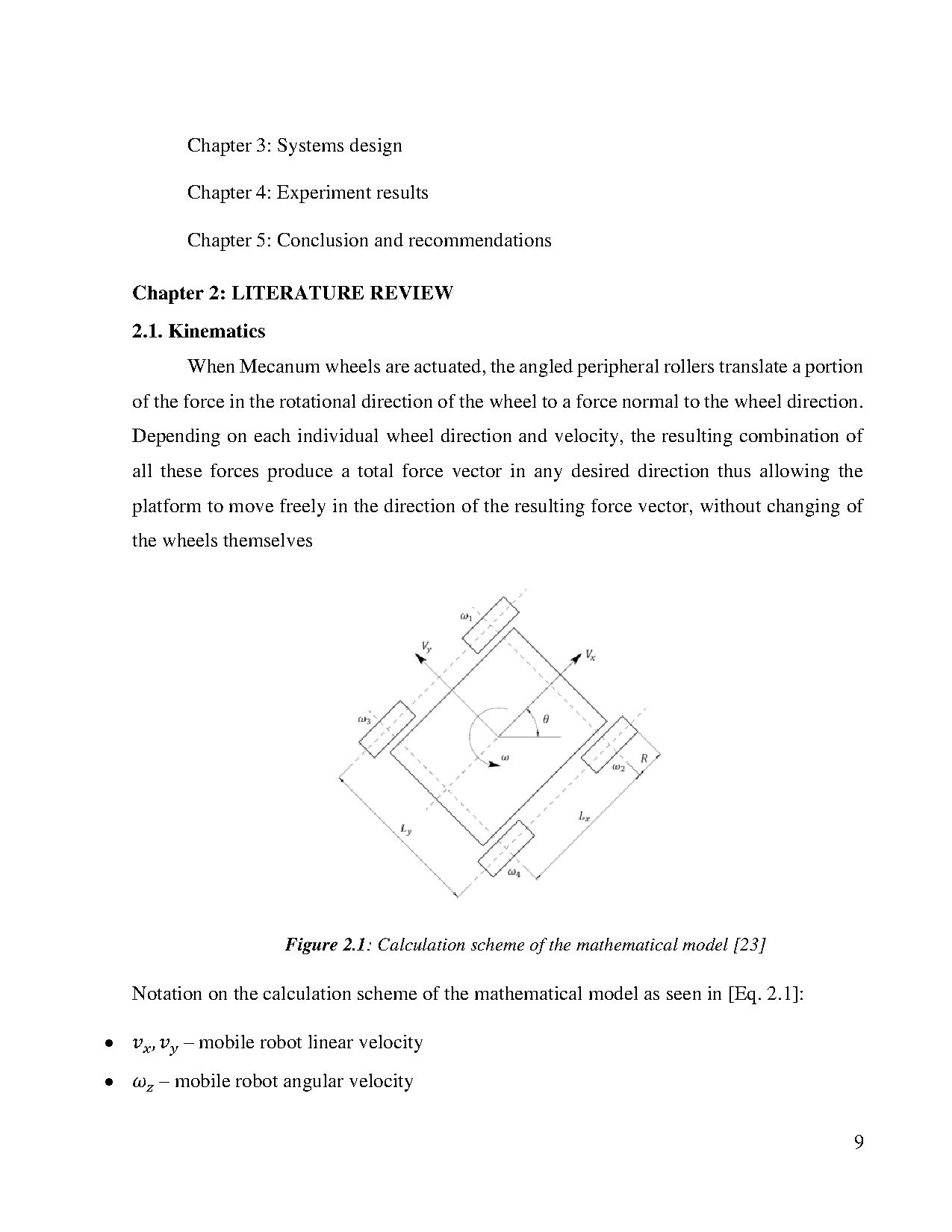 Đồ án tốt nghiệp - Research on indoor autonomous mobile robot systems using 2D lidar - Trang 25