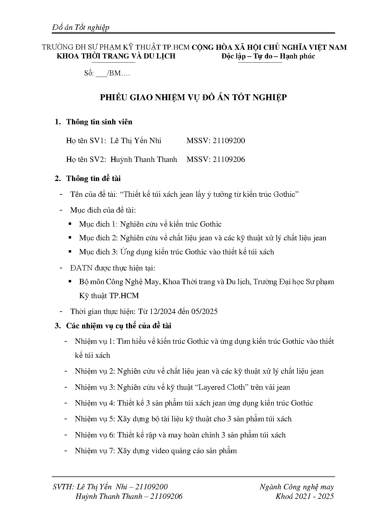 Đồ án tốt nghiệp - Thiết kế túi xách jean lấy ý tưởng từ kiến trúc Gothic - Trang 3