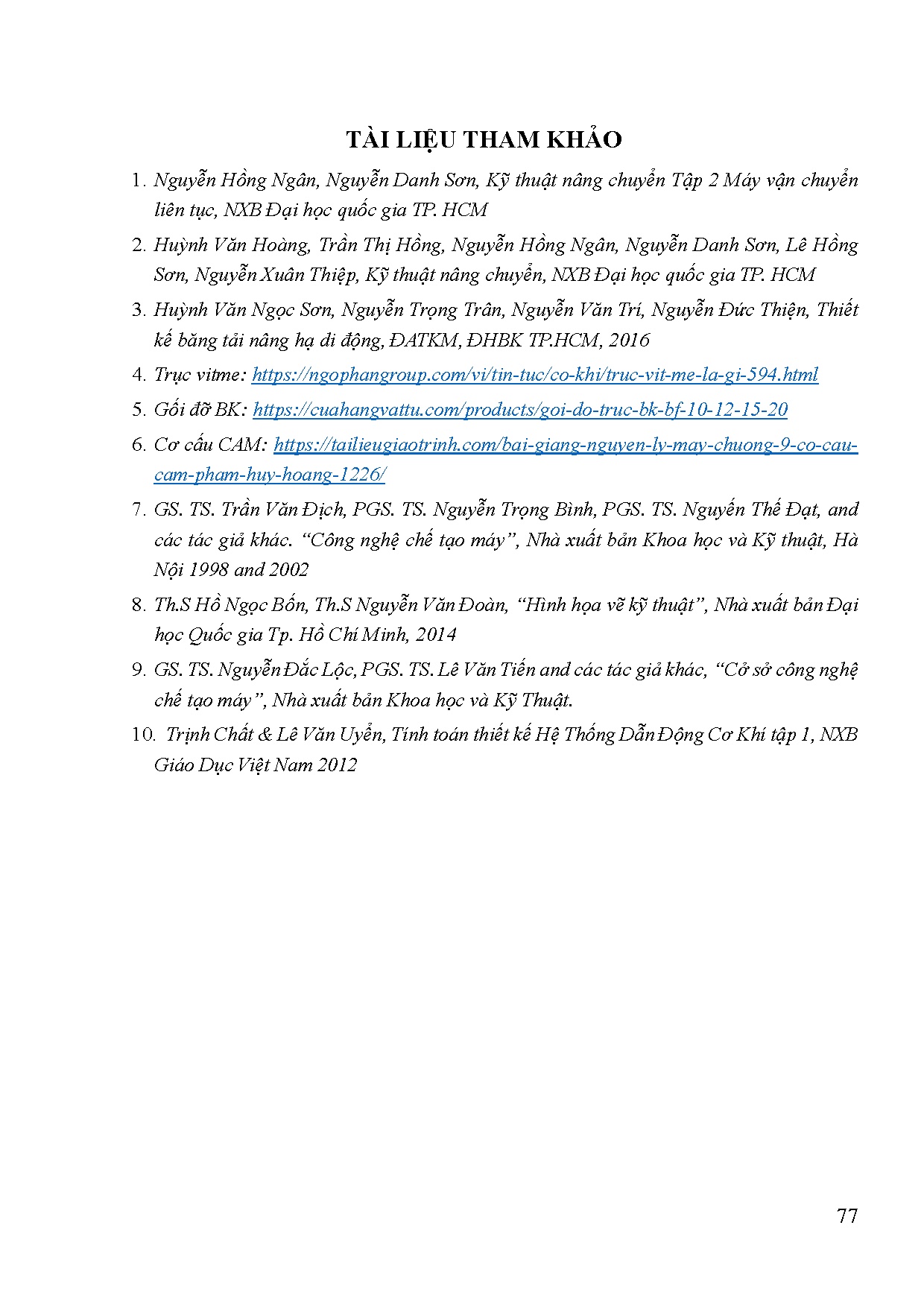 Đồ án tốt nghiệp - Thiết kế, chế tạo cơ cấu lật vòng bi trên băng tải - Trang 92