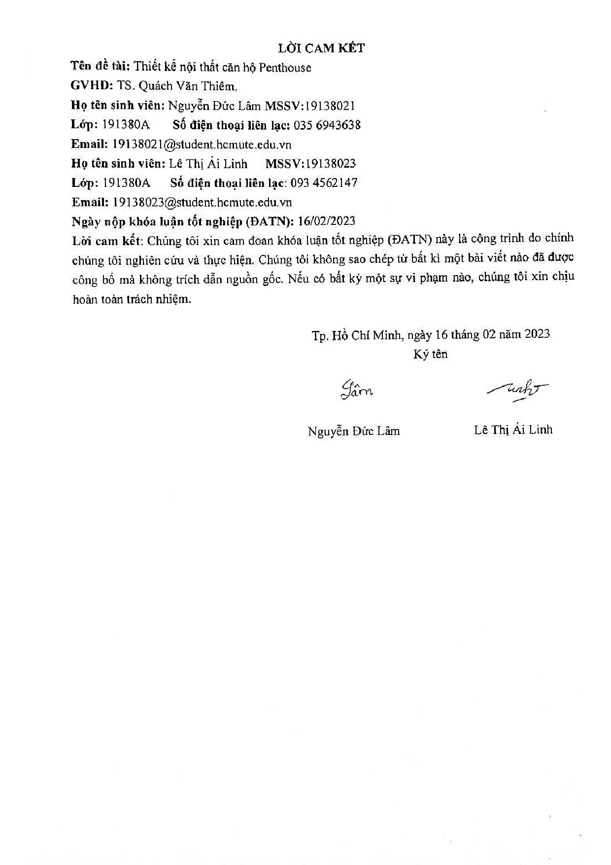 Đồ án tốt nghiệp - Thiết kế nội thất căn hộ Penthouse - Trang 4