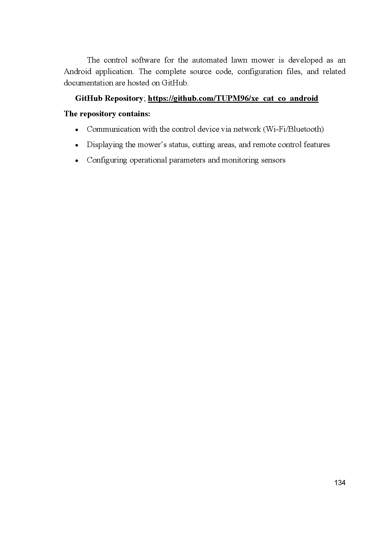 Đồ án tốt nghiệp - Research and implementation of an autonomous lawn mowing robot - Trang 154