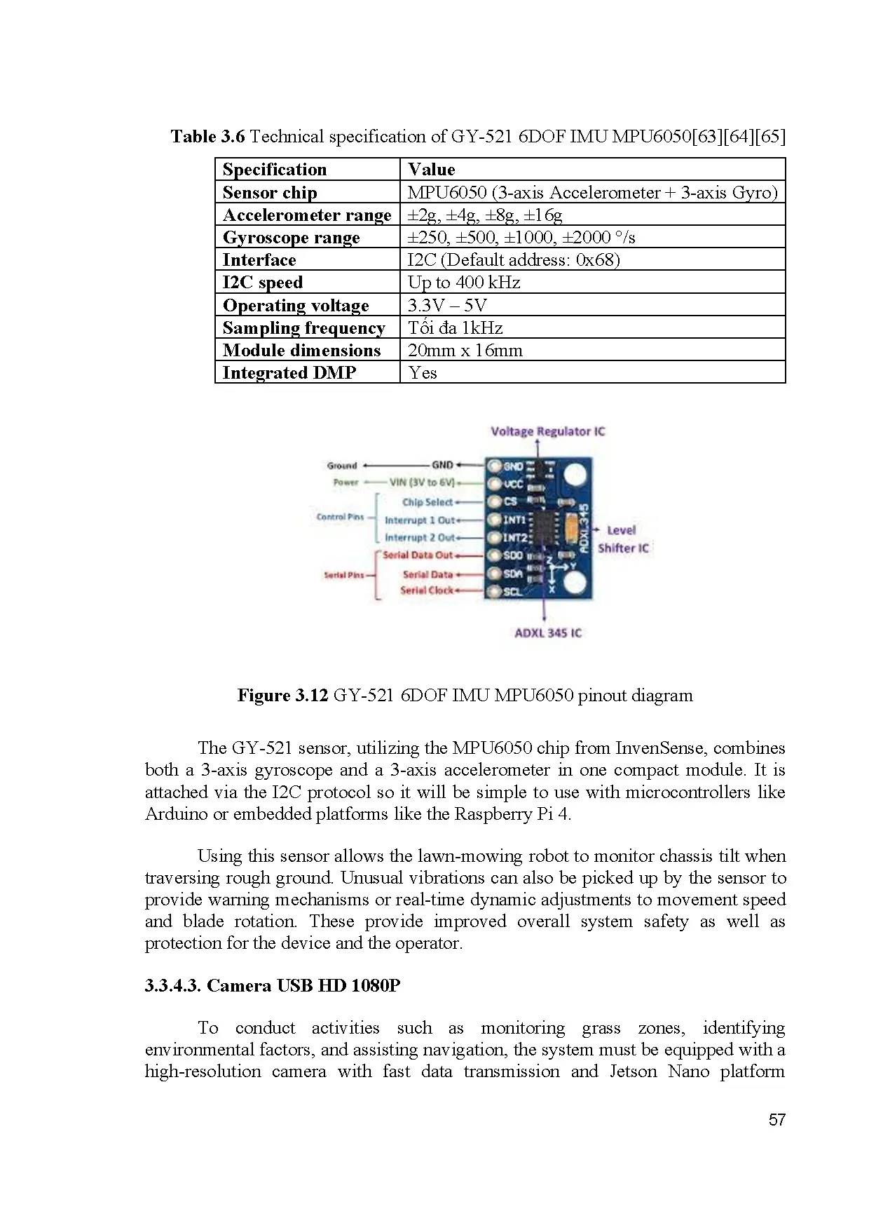 Đồ án tốt nghiệp - Research and implementation of an autonomous lawn mowing robot - Trang 77