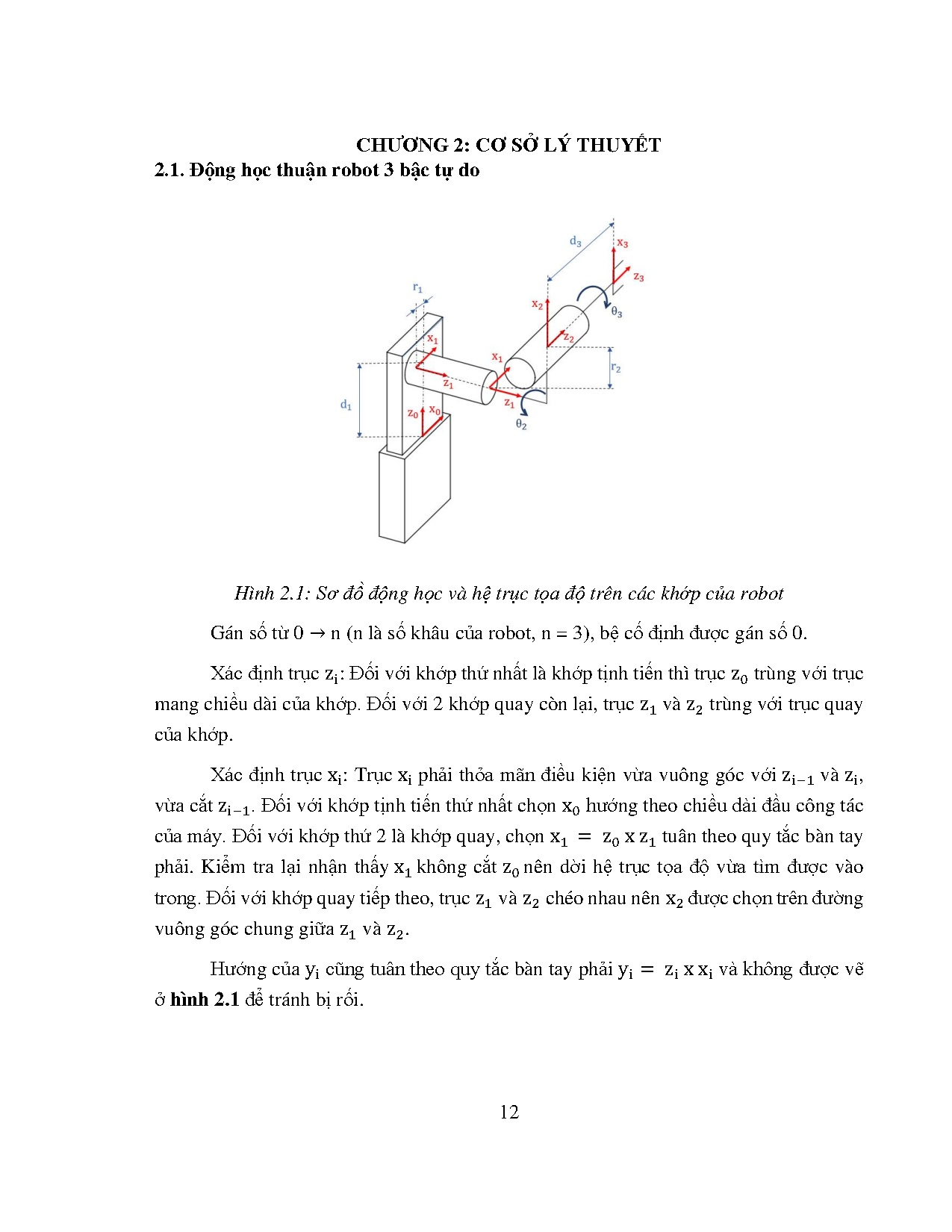 Đồ án tốt nghiệp - Thiết kế và chế tạo tay máy phục vụ máy in giày - Trang 29