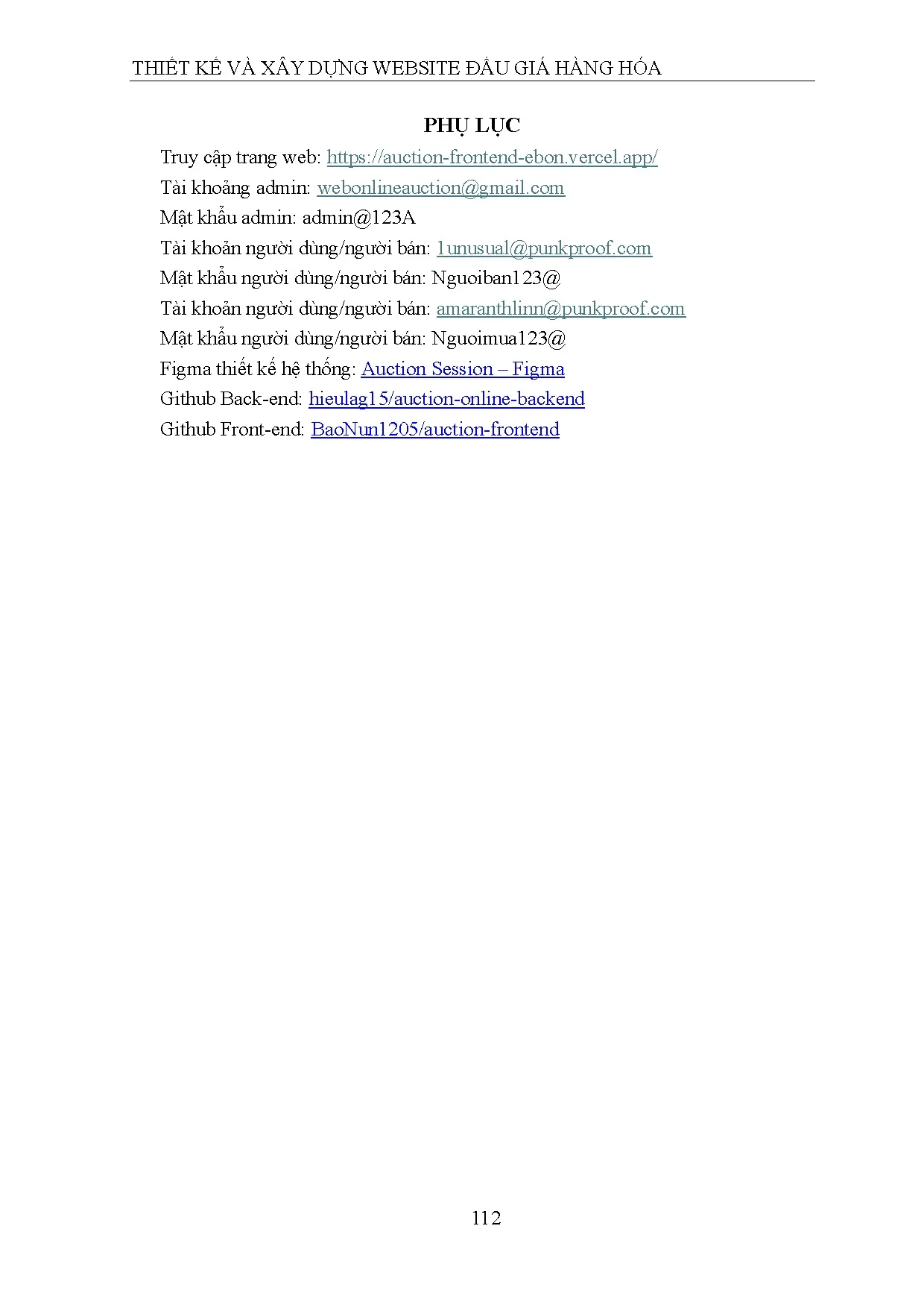 Đồ án tốt nghiệp - Xây dựng website đấu giá hàng hóa trực tuyến tích hợp AI phân loại vật PCNHTNND - Trang 119