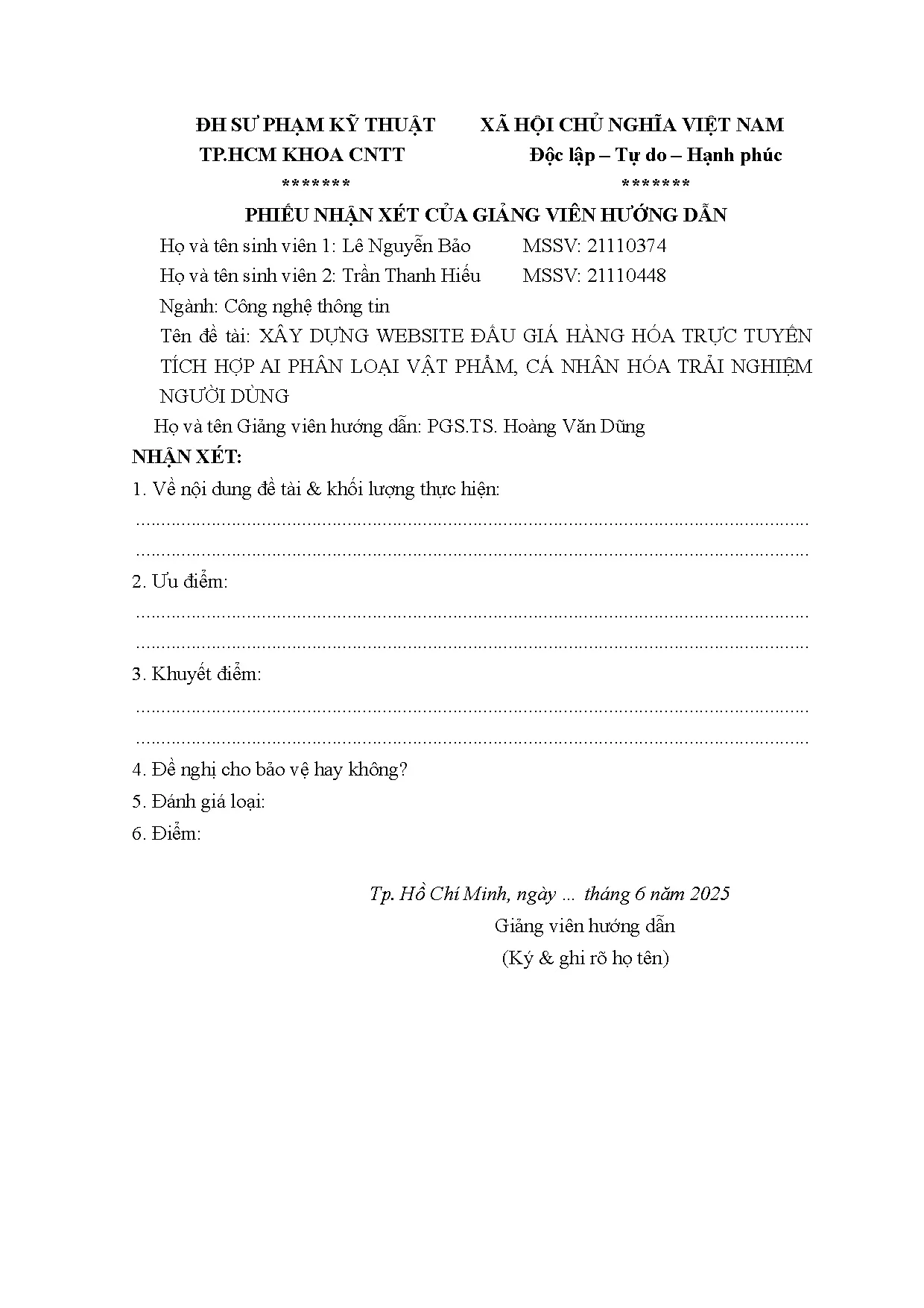 Đồ án tốt nghiệp - Xây dựng website đấu giá hàng hóa trực tuyến tích hợp AI phân loại vật PCNHTNND - Trang 3