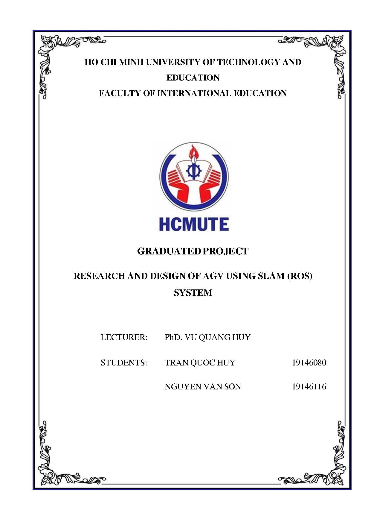 Đồ án tốt nghiệp - Research and design of AGV using SLAM (ROS) system