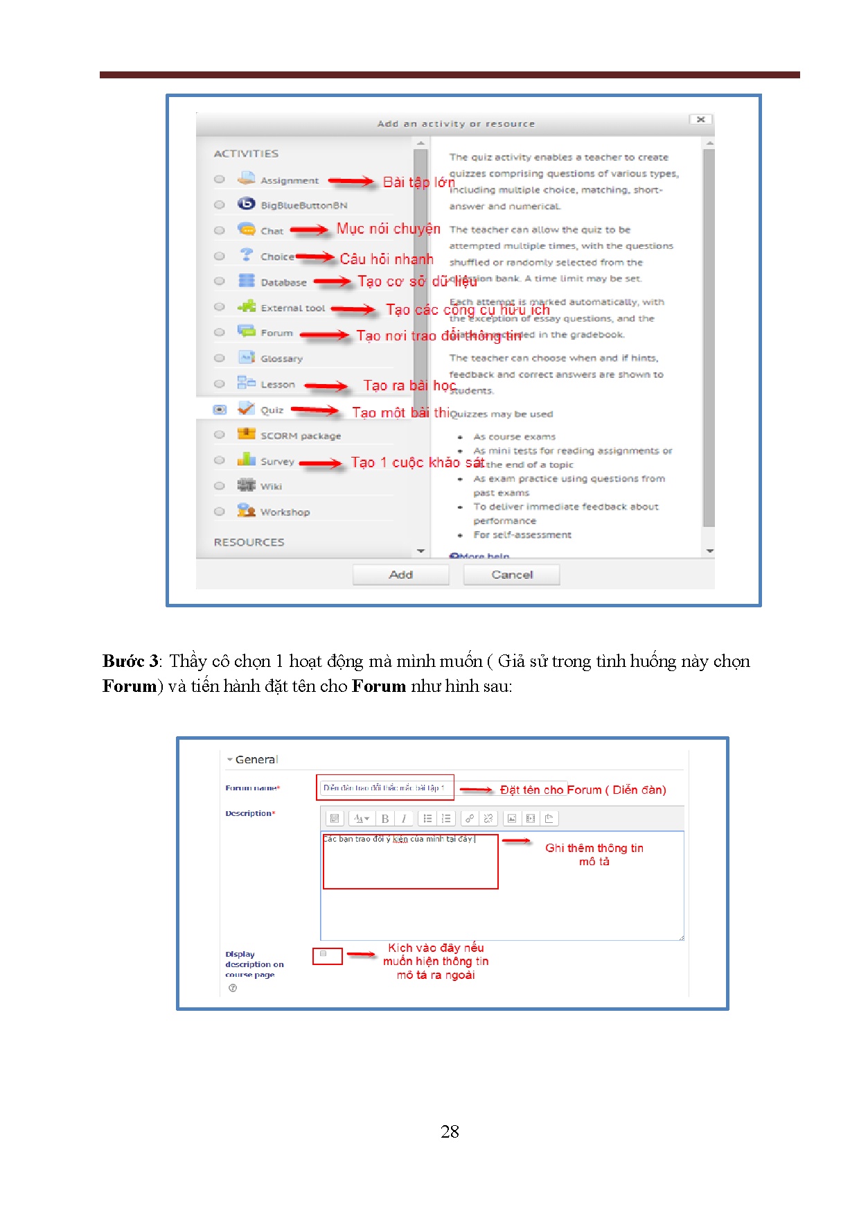 Ảnh một số trang tài liệu