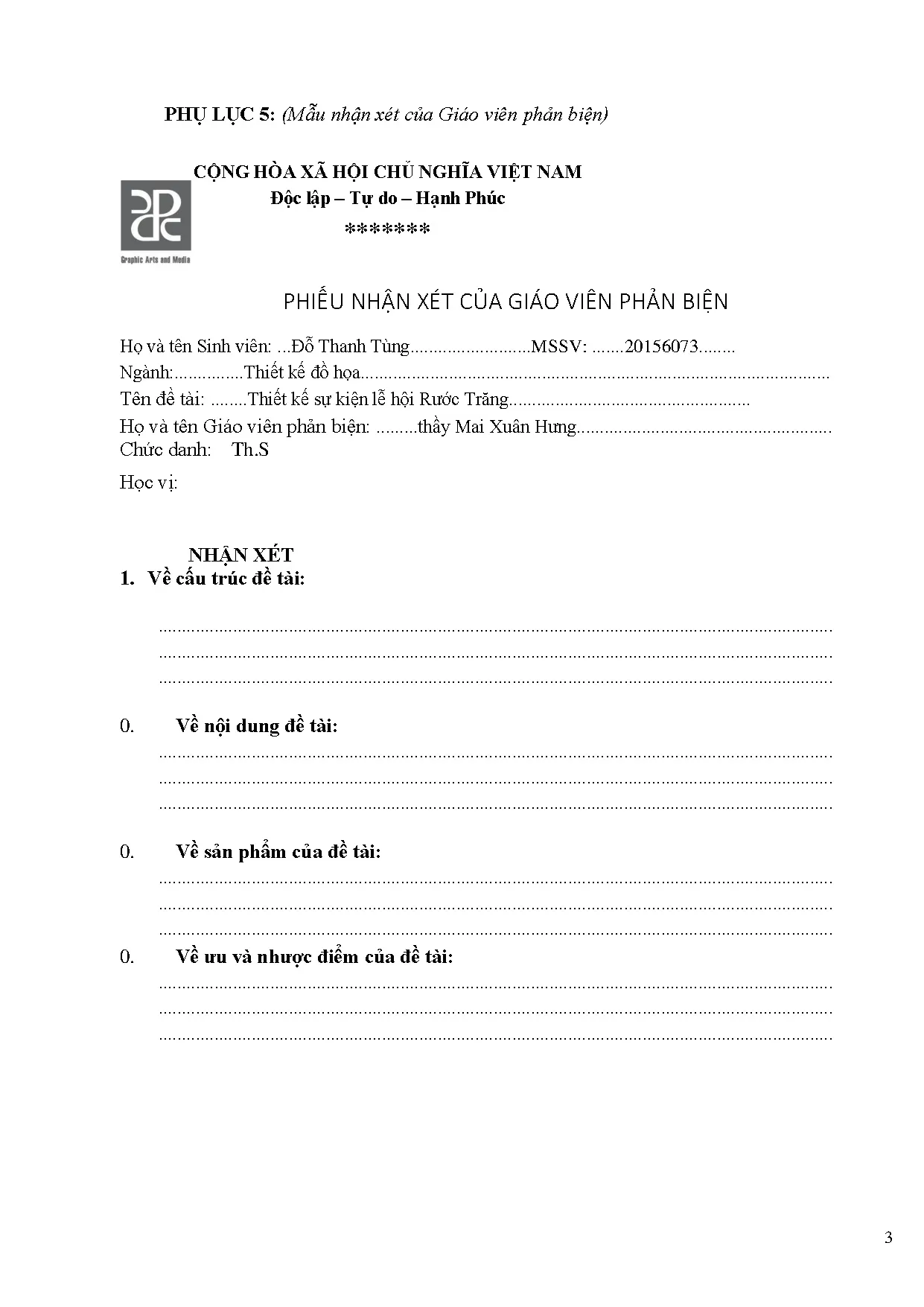 Đồ án tốt nghiệp - Thiết kế sự kiện lễ hội rước trăng - Trang 4