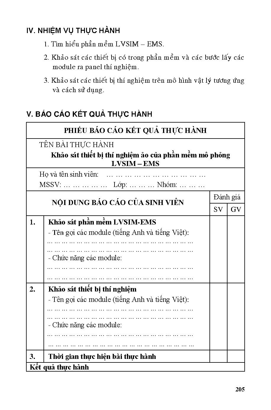 Giáo trình thực hành máy điện (HCMUTE) - Trang 198