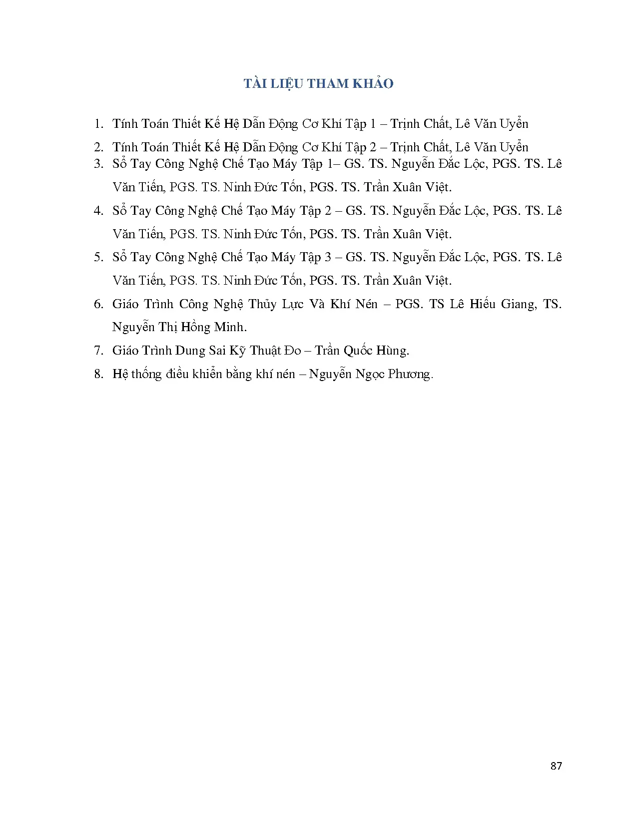 Đồ án tốt nghiệp - Thiết kế, chế tạo hệ thống phân loại hạt điều: Đồ án tốt nghiệp ngành Công NCTM - Trang 87