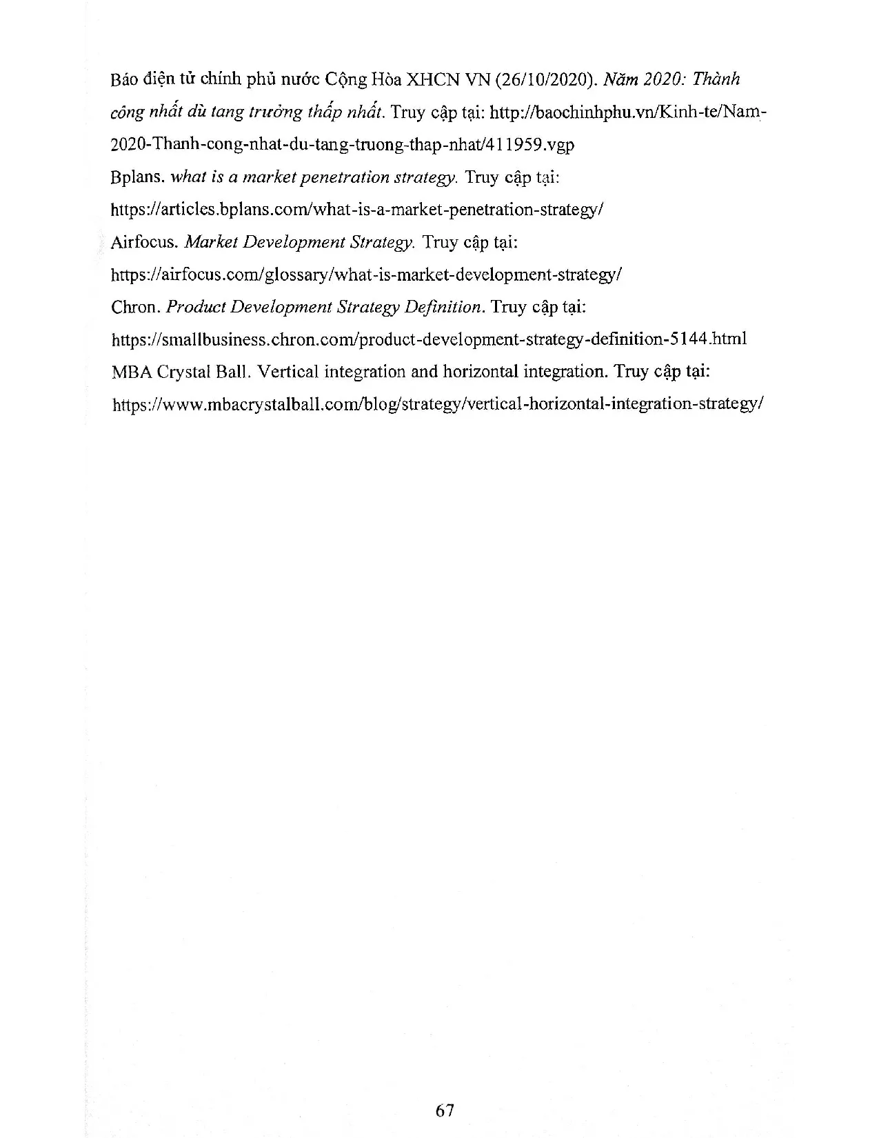 Đồ án tốt nghiệp - Xây dựng chiến lược kinh doanh của công ty TNHH ACE VN giai đoạn 2021-2025 - Trang 78