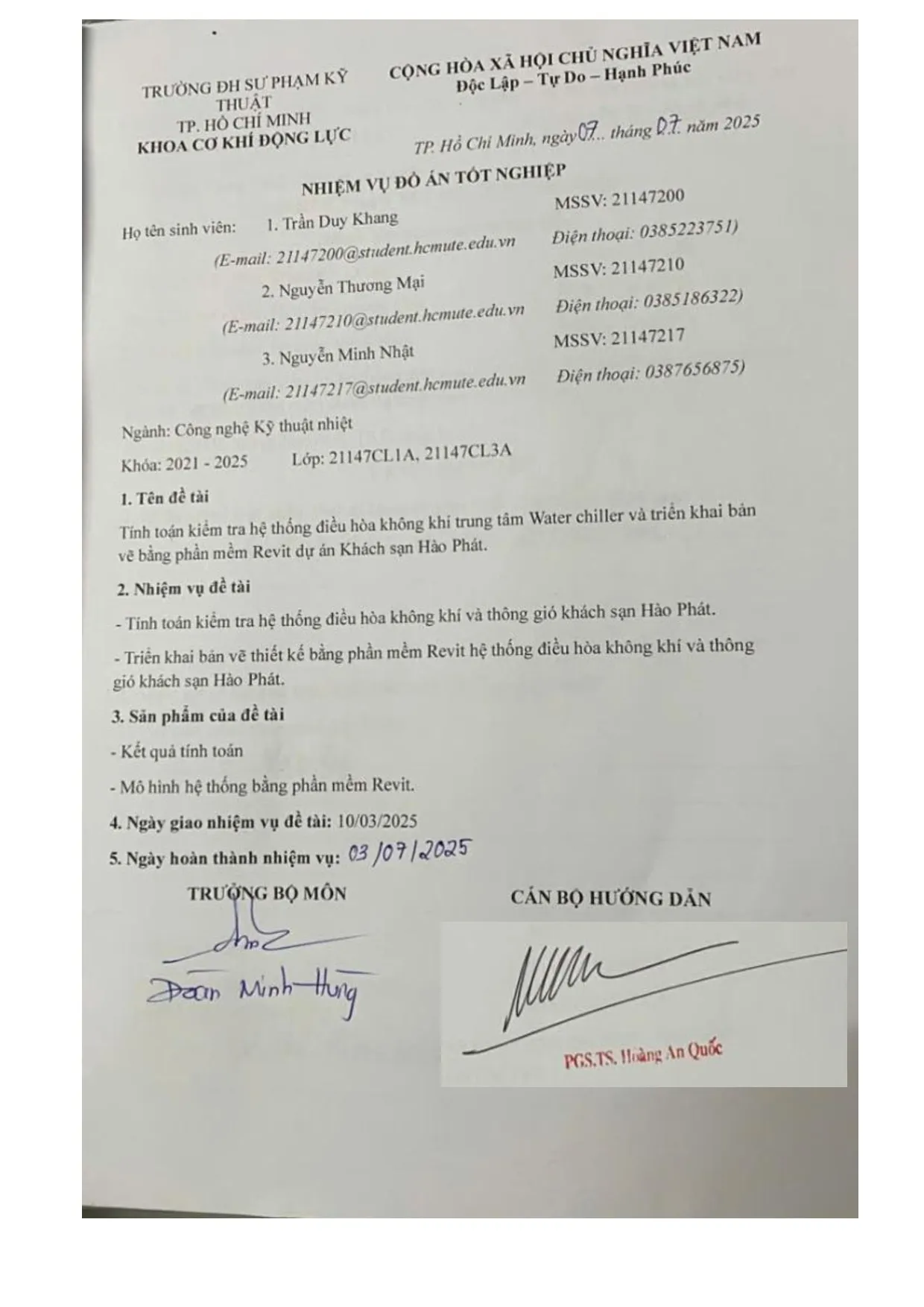 Đồ án tốt nghiệp - Tính toán kiểm tra hệ thống điều hòa không khí trung tâm Water CVTKBVBPMRDÁKSHP - Trang 3