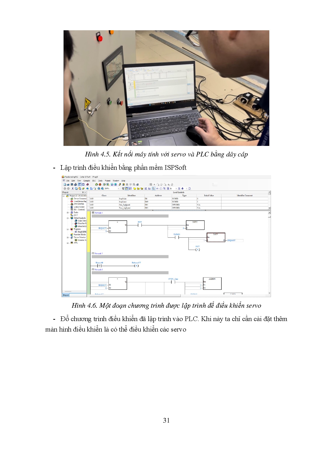 Đồ án tốt nghiệp - Chế tạo hệ thống điều khiển cho đầu uốn ống nhiều bậc tự do - Trang 45