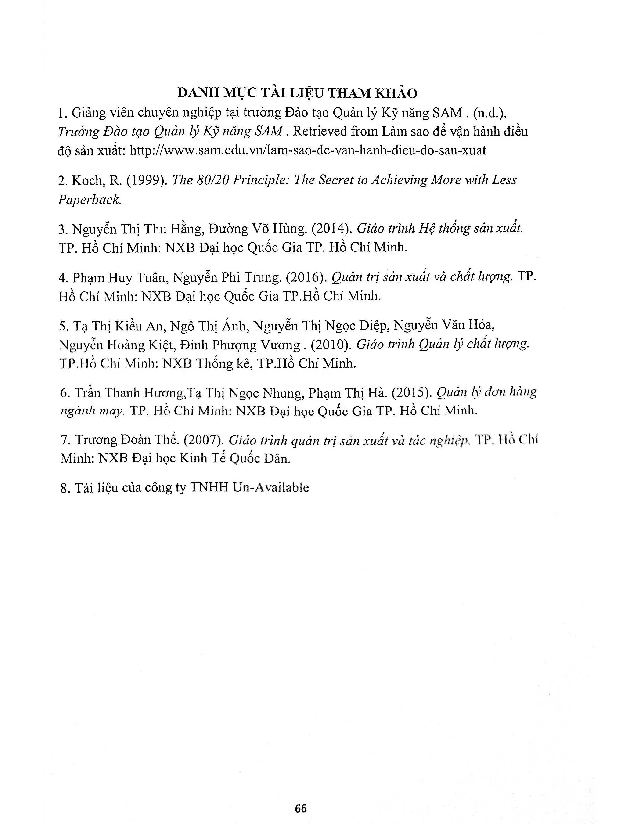 Đồ án tốt nghiệp - Phân tích thực trạng và đề xuất một số giải pháp cải tiến qui trình quản LĐHTCTTU - Trang 80