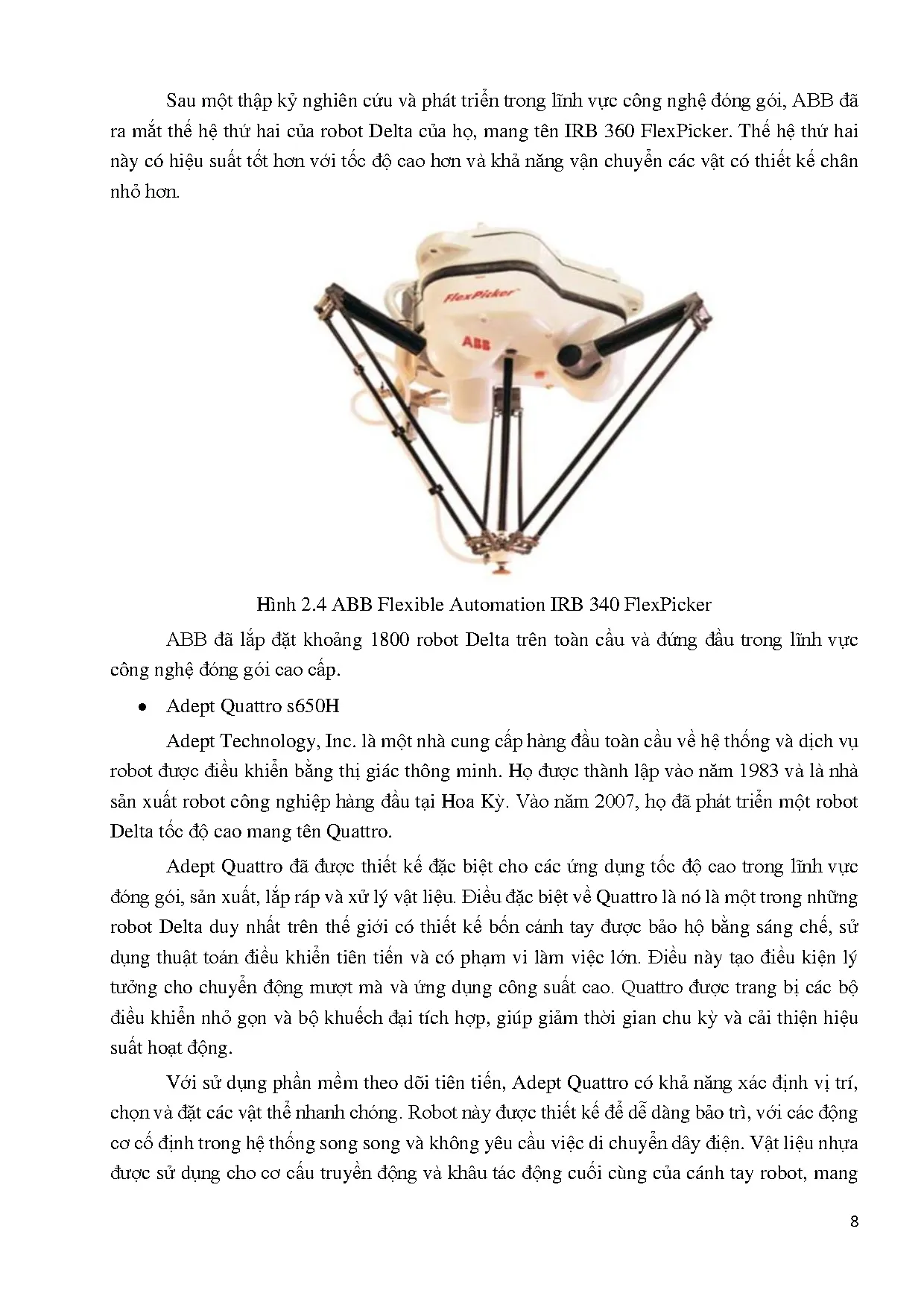 Đồ án tốt nghiệp - Hệ thống robot delta phân loại sản phẩm bằng xử lý ảnh - Trang 20