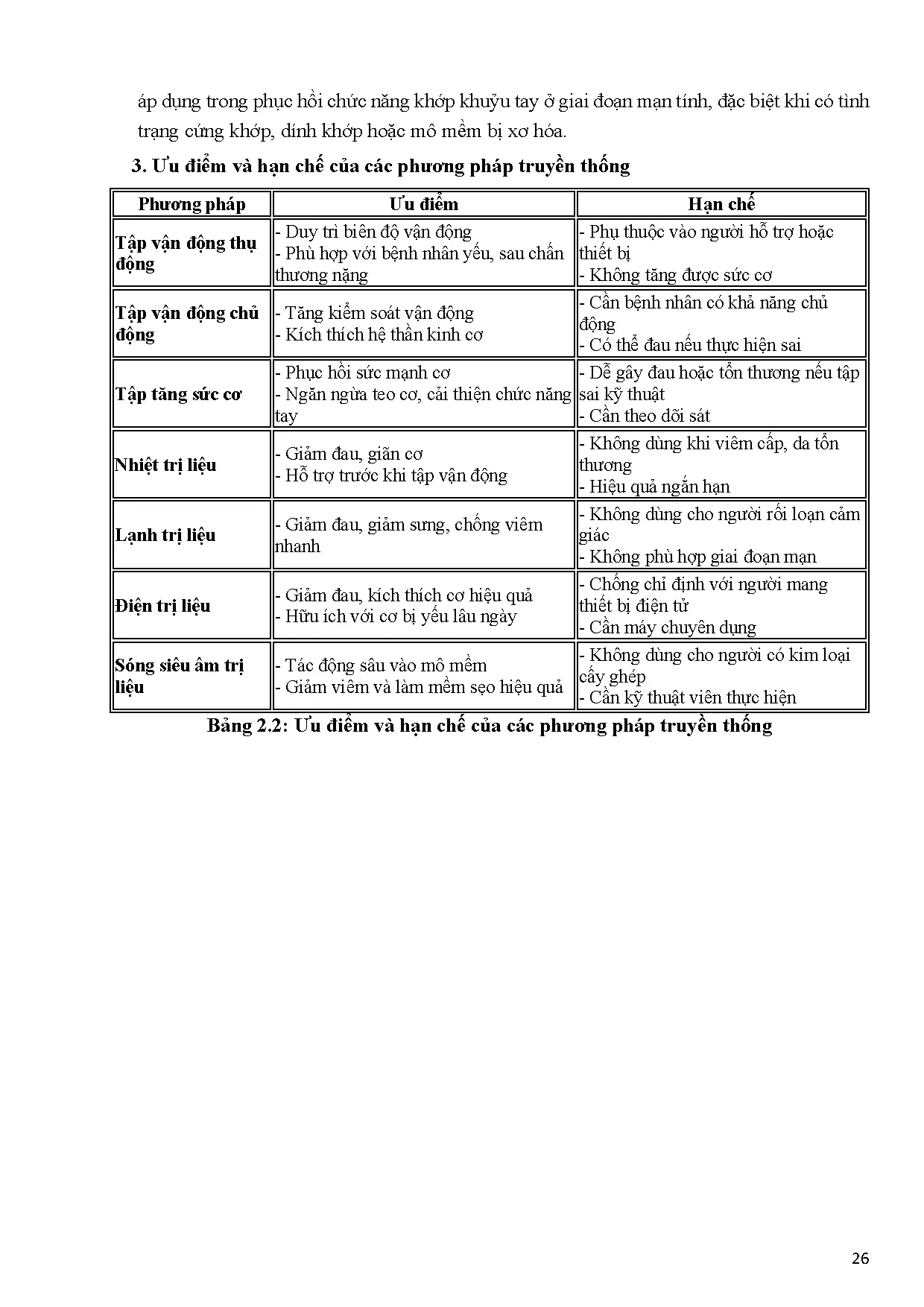 Đồ án tốt nghiệp - Thiết kế và chế tạo thiết bị phục hồi chức năng khớp khuỷu tay - Trang 26