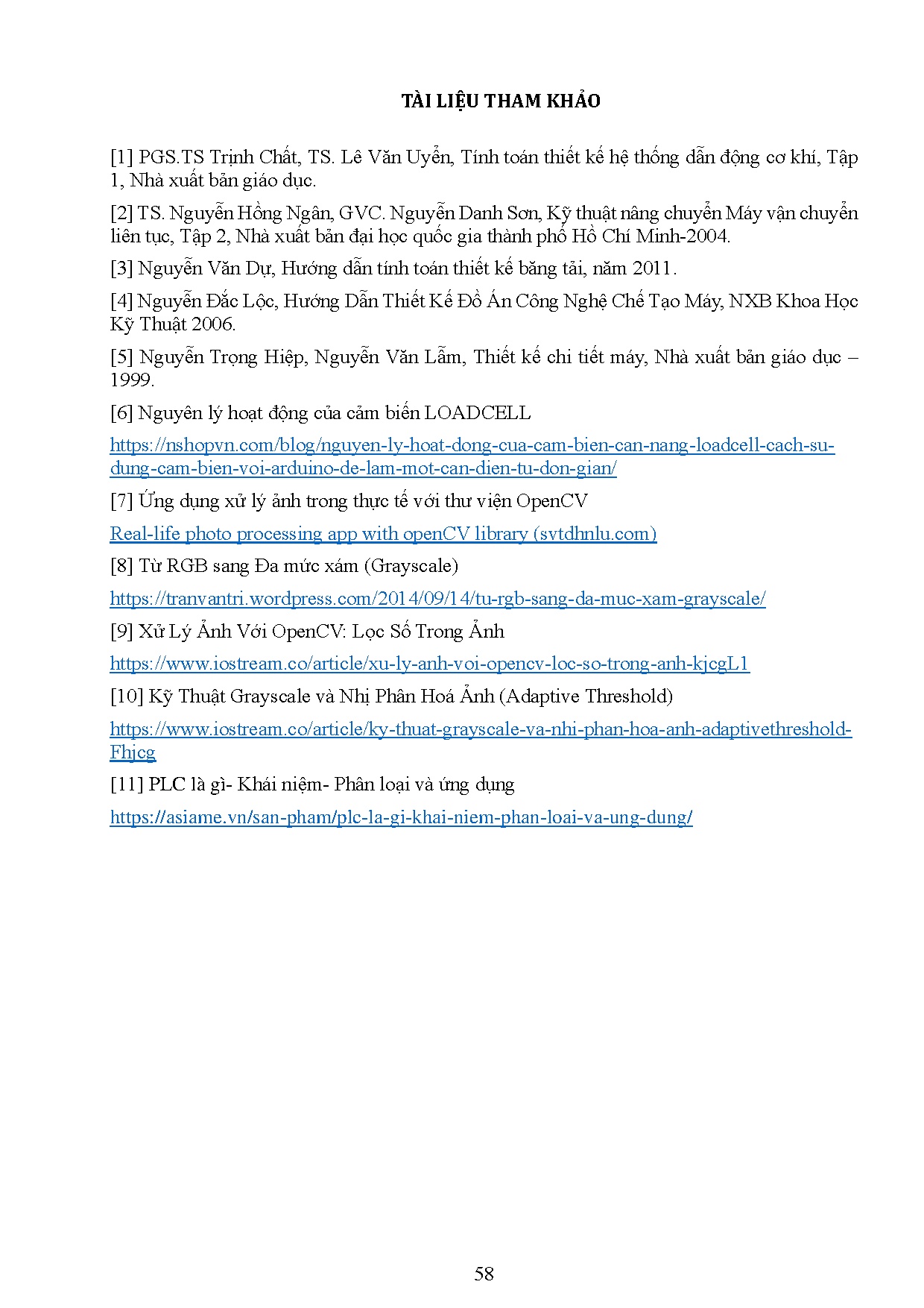 Ảnh một số trang tài liệu