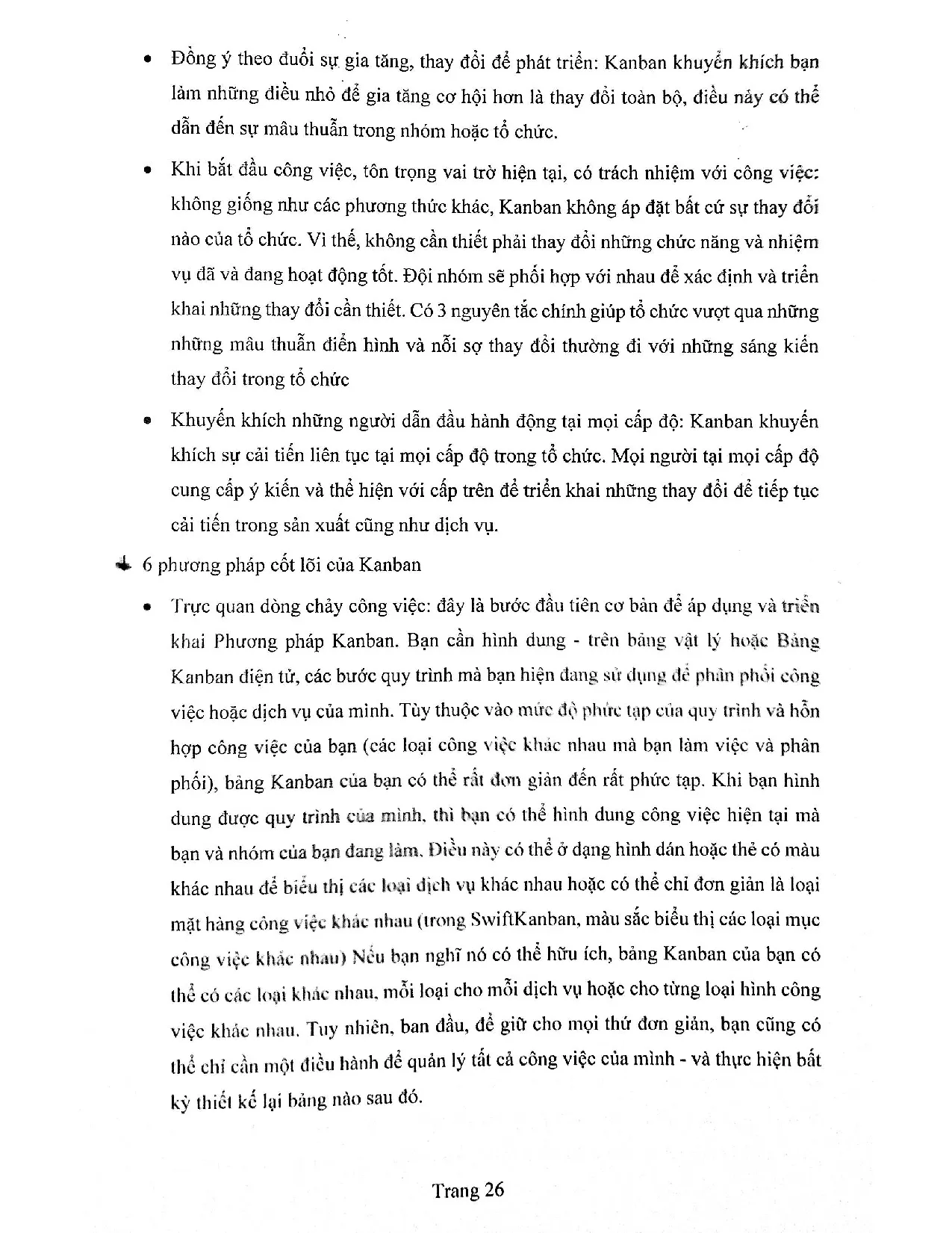 Đồ án tốt nghiệp - Áp dụng sơ đồ chuỗi giá trị (VSM) để tinh gọn hoạt động sản xuất tại XHCCTTFVN - Trang 38