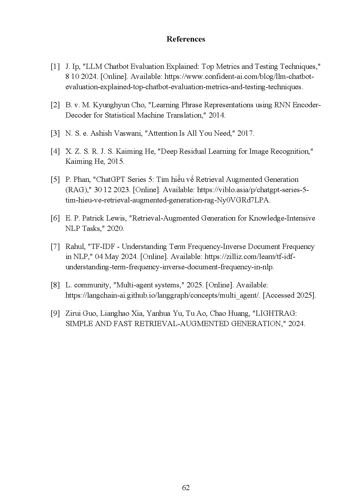 Đồ án tốt nghiệp - Xây dụng hệ thống Chatbot tư vấn khách sạn - Trang 71