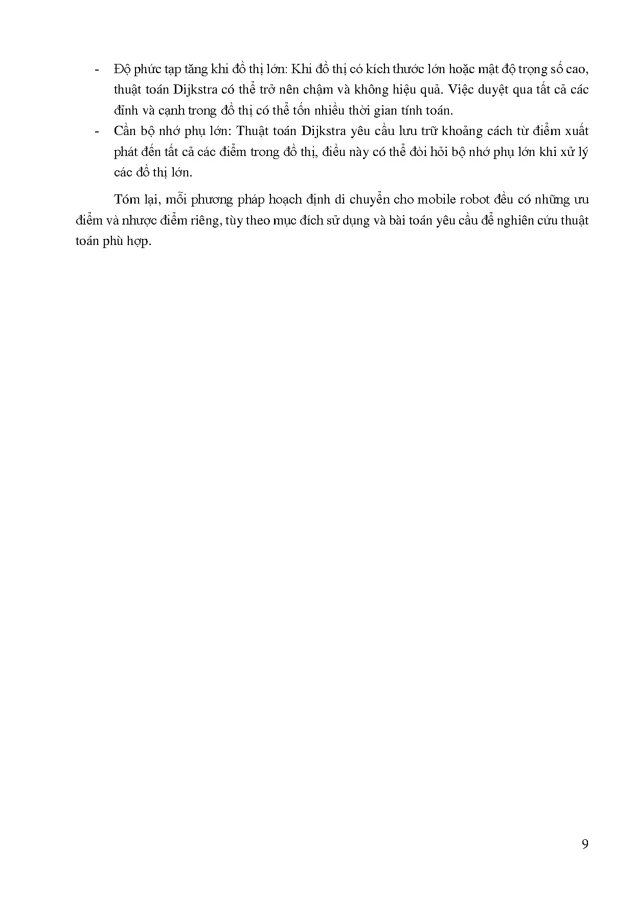 Đồ án tốt nghiệp - Thuật toán di chuyển cho Mobile Robot sử dụng cảm biến Lidar - Trang 21