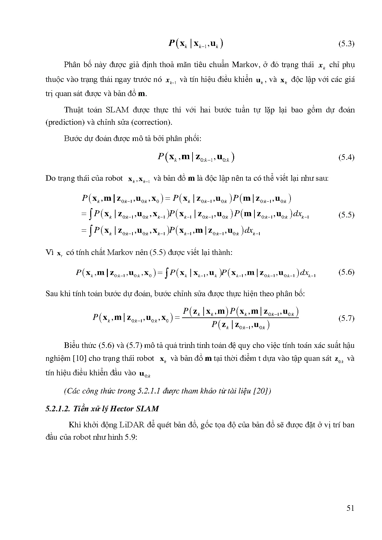Đồ án tốt nghiệp - Thuật toán di chuyển cho Mobile Robot sử dụng cảm biến Lidar - Trang 63