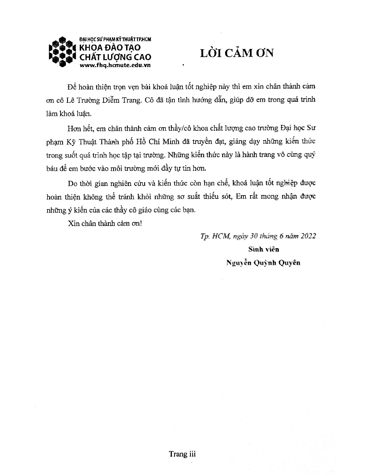 Đồ án tốt nghiệp - Hoàn thiện công tác kiểm tra chất lượng thực phẩm tươi sống của Saigon co.op - Trang 4