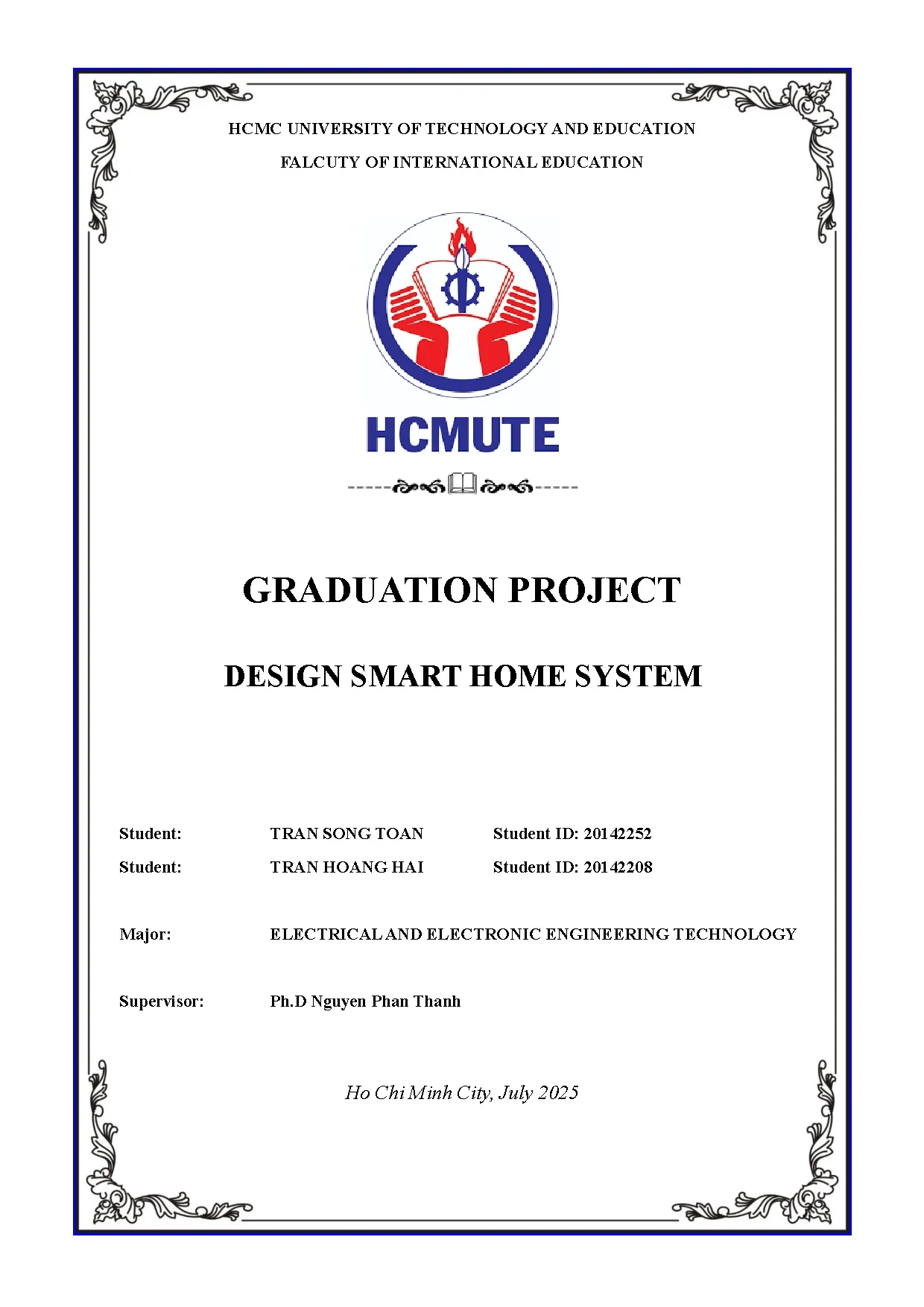 Đồ án tốt nghiệp - Design smart home system