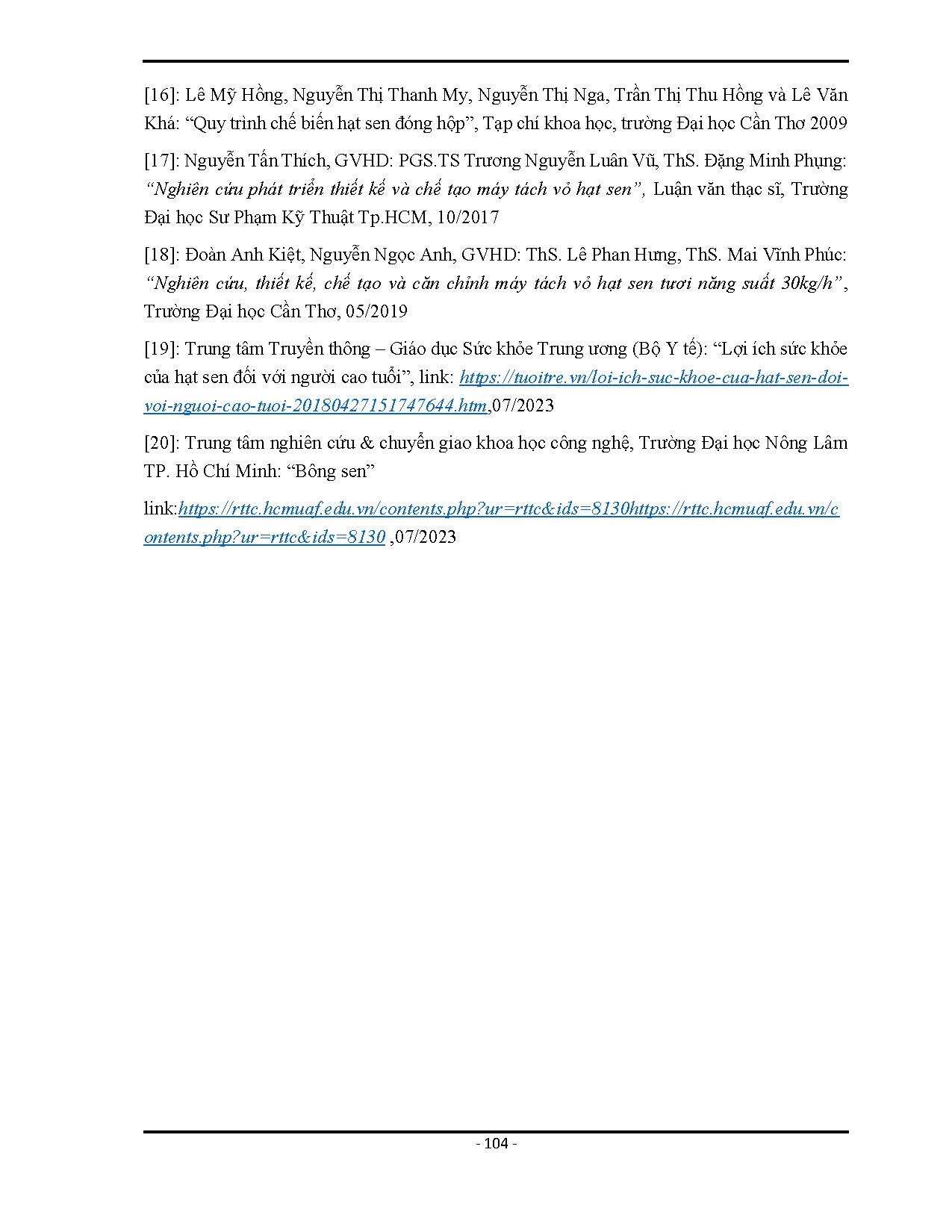 Ảnh một số trang tài liệu