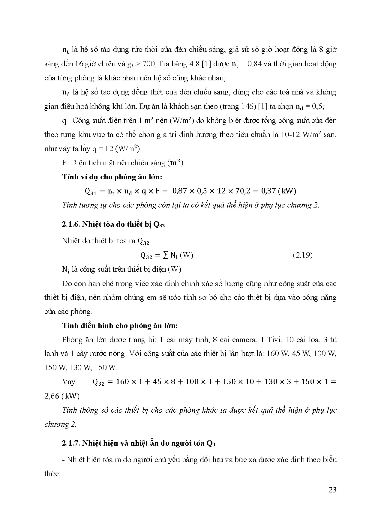 Đồ án tốt nghiệp - Tính toán kiểm tra, triển khai bản vẽ bằng Revit cho hệ thống điều HKKVTGCTKSHM - Trang 42