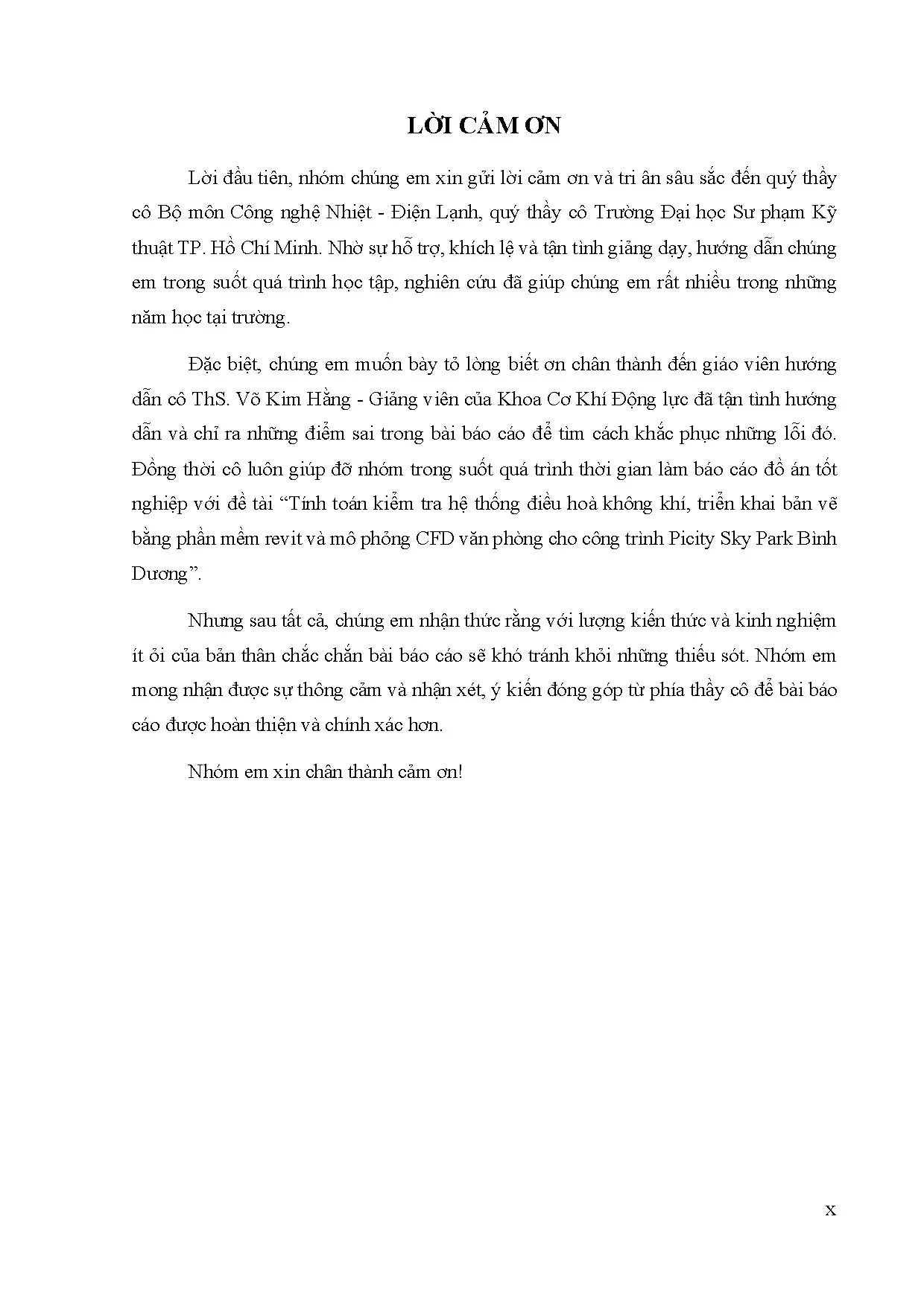 Đồ án tốt nghiệp - Tính toán kiểm tra hệ thống điều hòa không khí, triển khai bản VBPMRVMPCCCTPSPBD - Trang 3