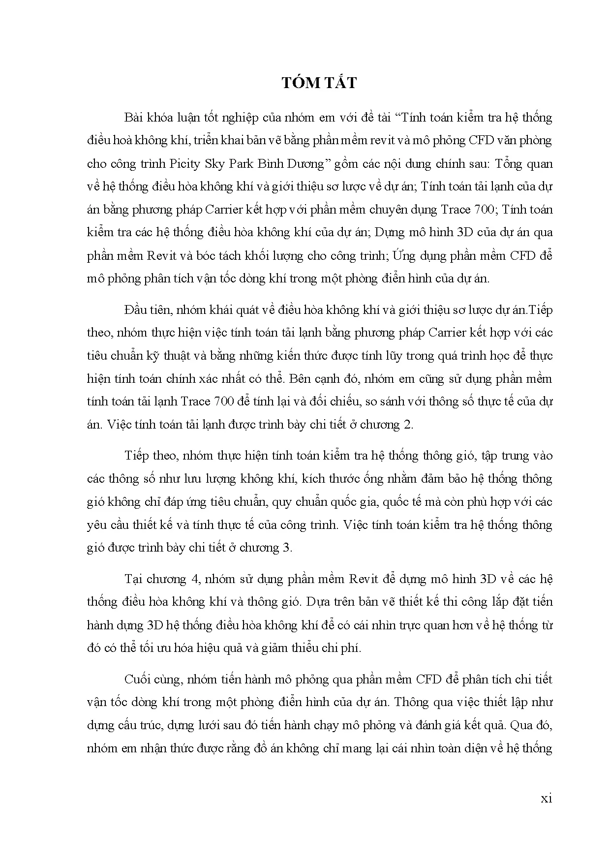 Đồ án tốt nghiệp - Tính toán kiểm tra hệ thống điều hòa không khí, triển khai bản VBPMRVMPCCCTPSPBD - Trang 4