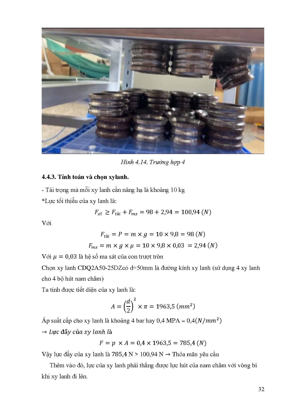 Đồ án tốt nghiệp - Thiết kế chế tạo cơ cấu hút vòng bi theo lớp - Trang 47