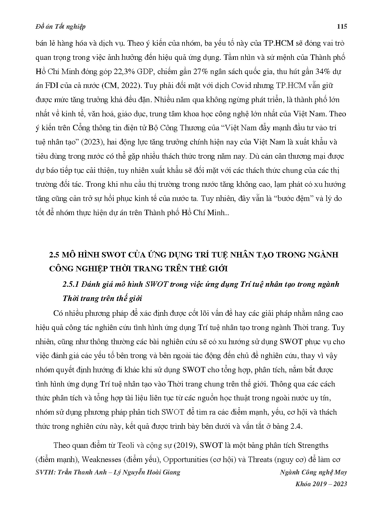 Đồ án tốt nghiệp - Nghiên cứu ứng dụng trí tuệ nhân tạo trong lĩnh vực thời trang tại Thành phố HCM - Trang 147