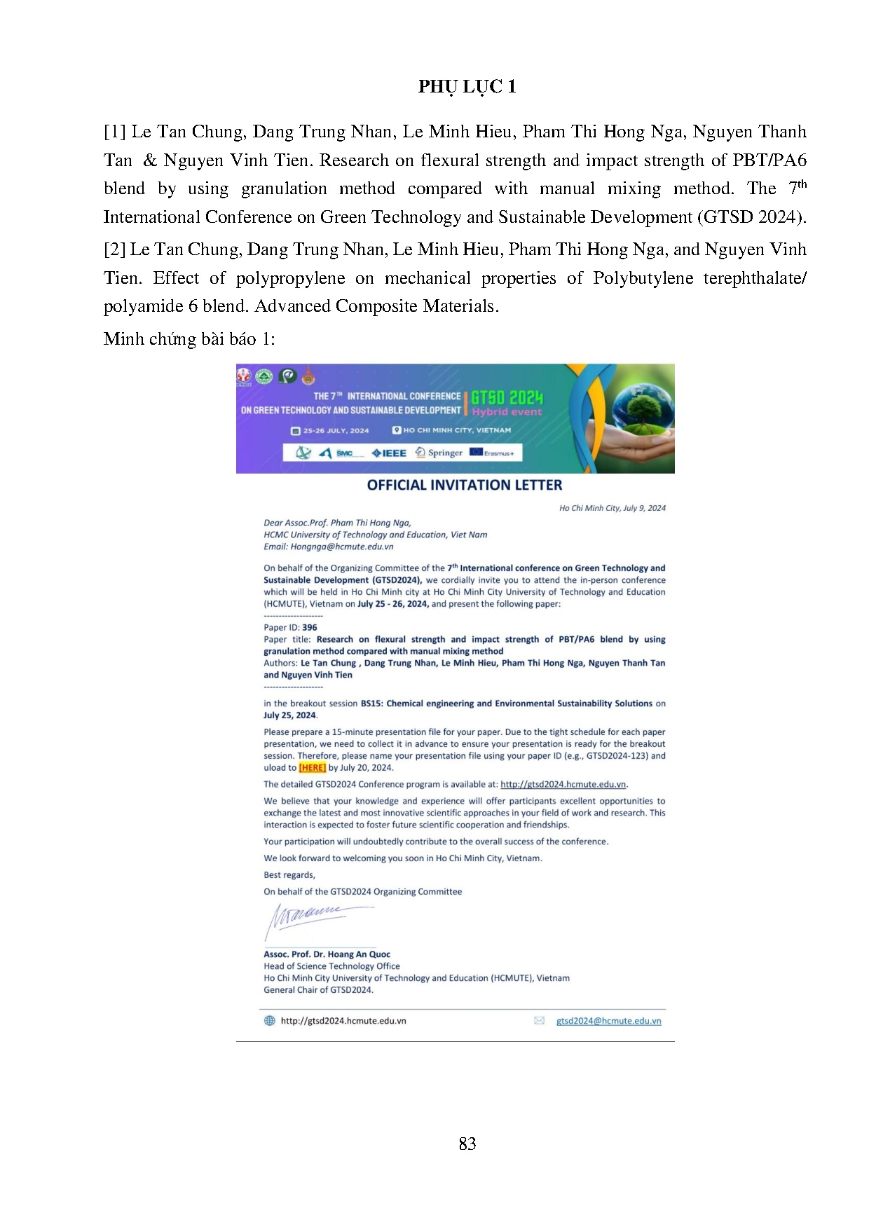 Ảnh một số trang tài liệu