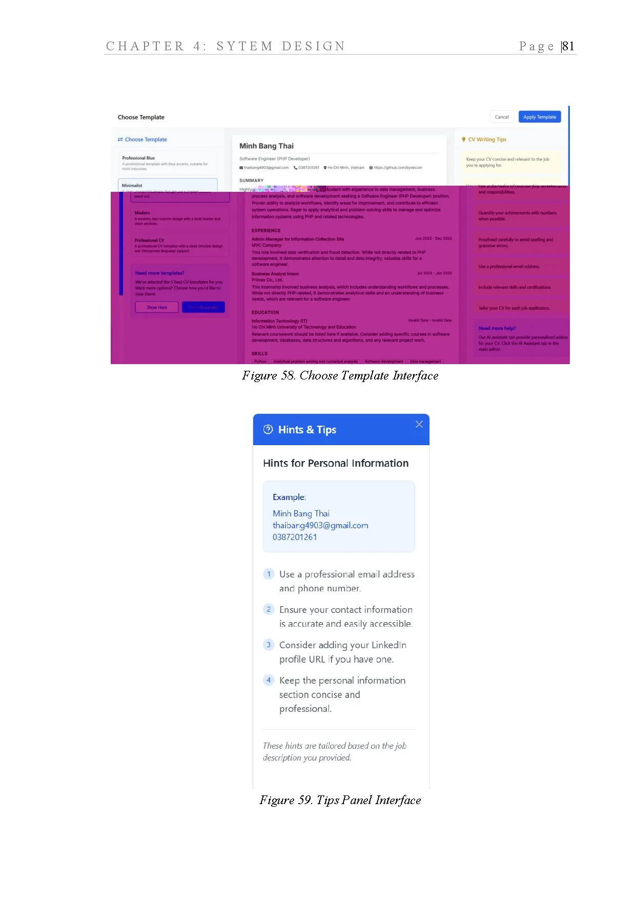 Đồ án tốt nghiệp - Developing cv generation website integrated AI assistant - Trang 93
