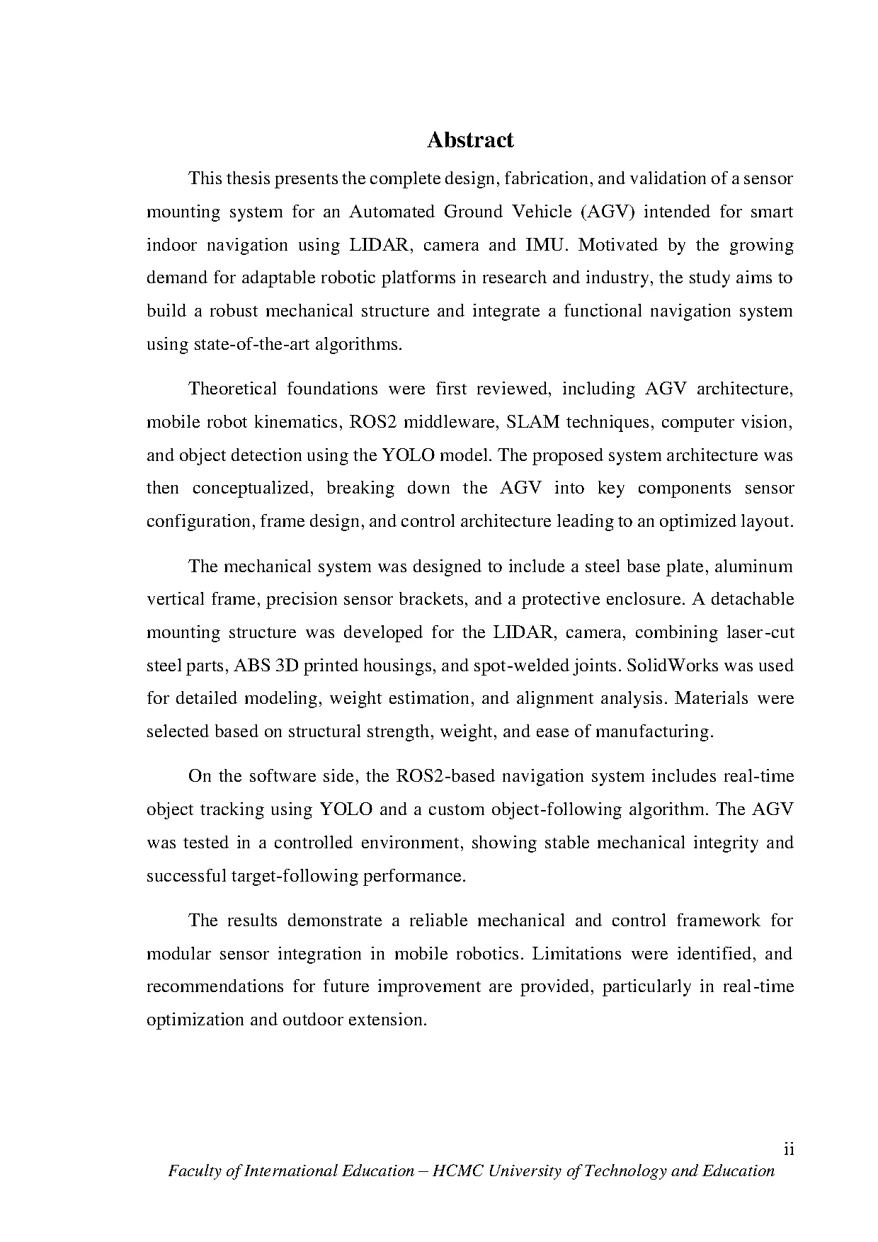 Đồ án tốt nghiệp - Research and design of lidar and camera-based object following system for AGV - Trang 4