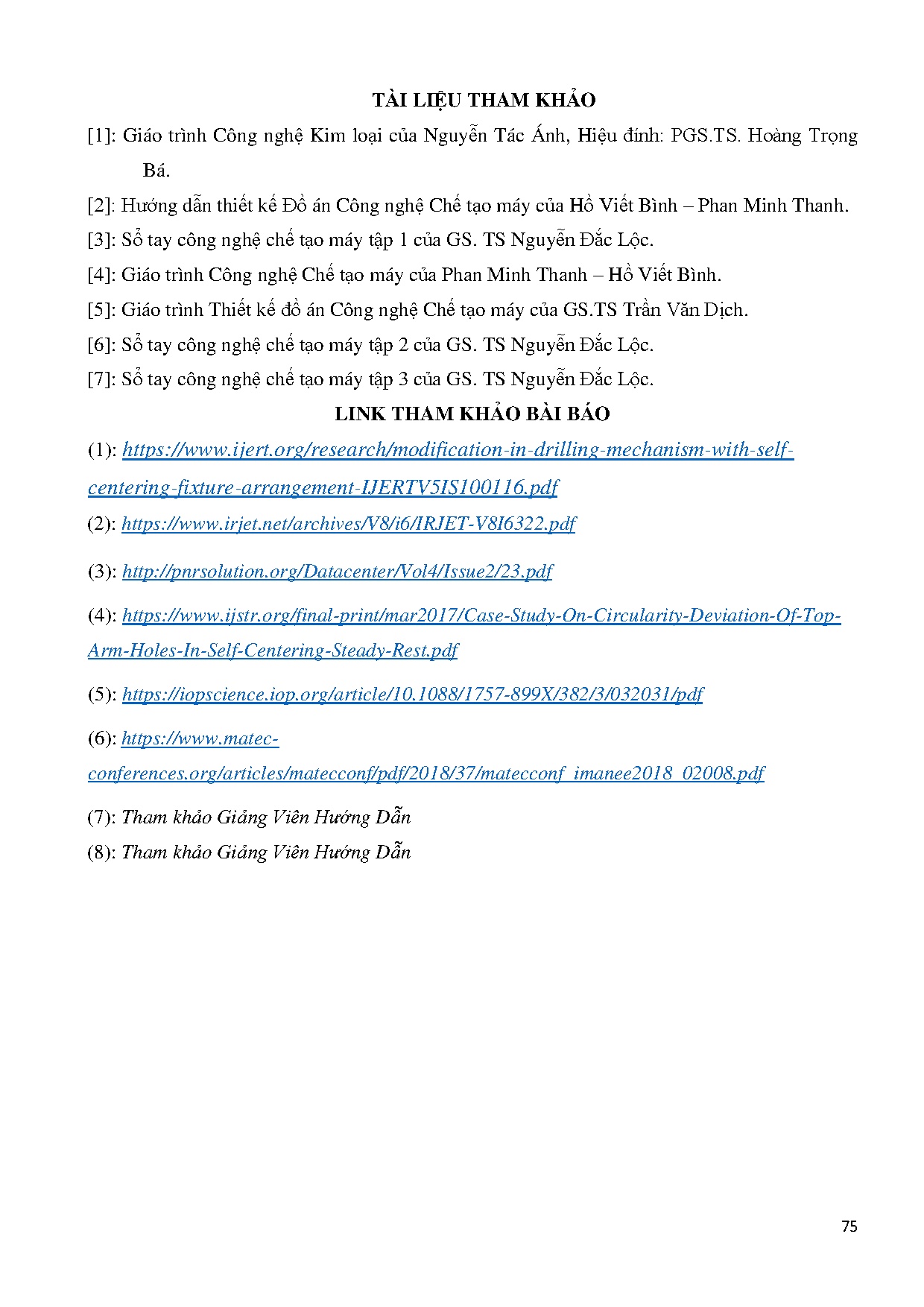 Ảnh một số trang tài liệu