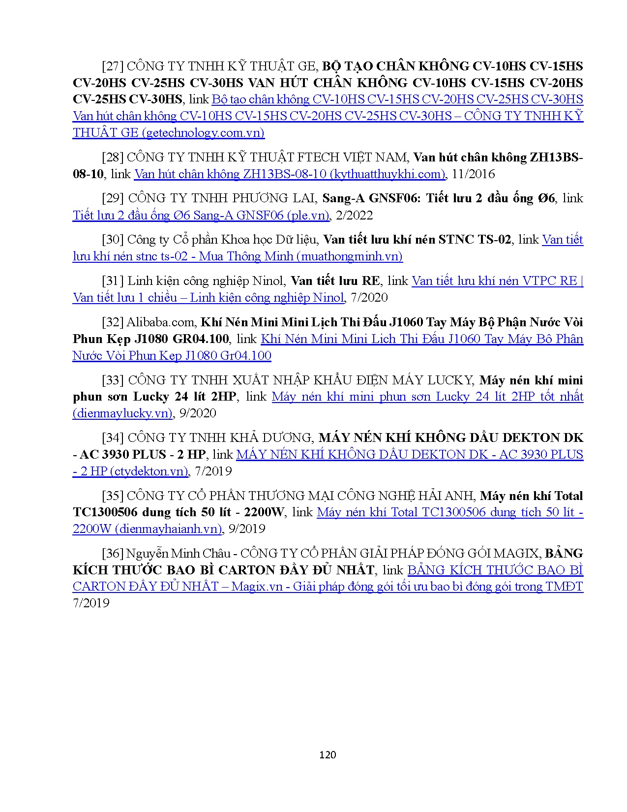 Ảnh một số trang tài liệu