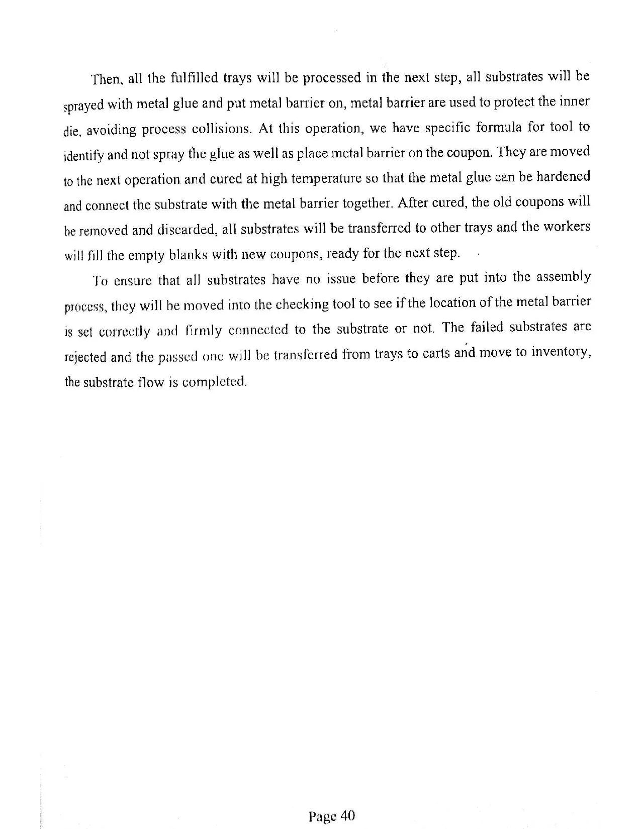 Đồ án tốt nghiệp - Completing assembly process of microprocessor by applying lean six sigma at IPV - Trang 51