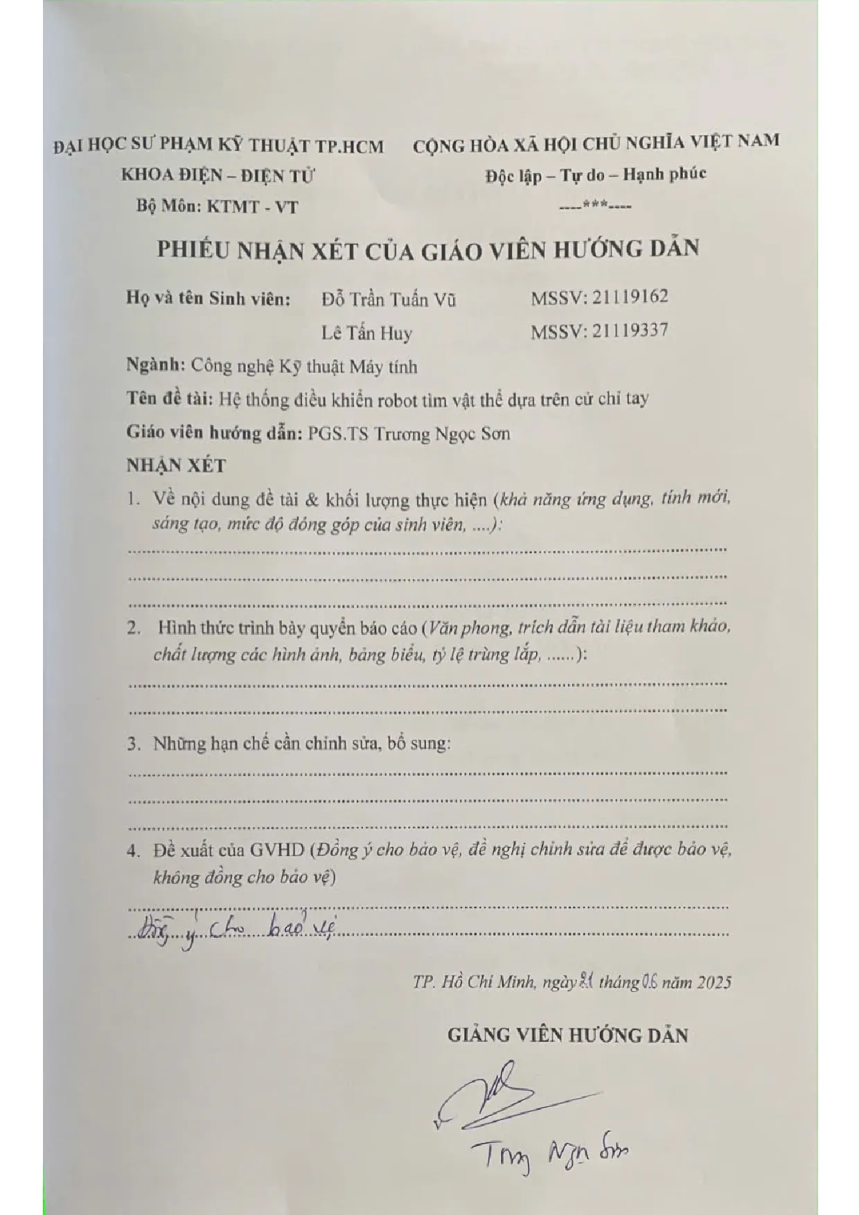 Đồ án tốt nghiệp - Hệ thống điều khiển robot tìm vật thể dựa trên cử chỉ tay - Trang 3