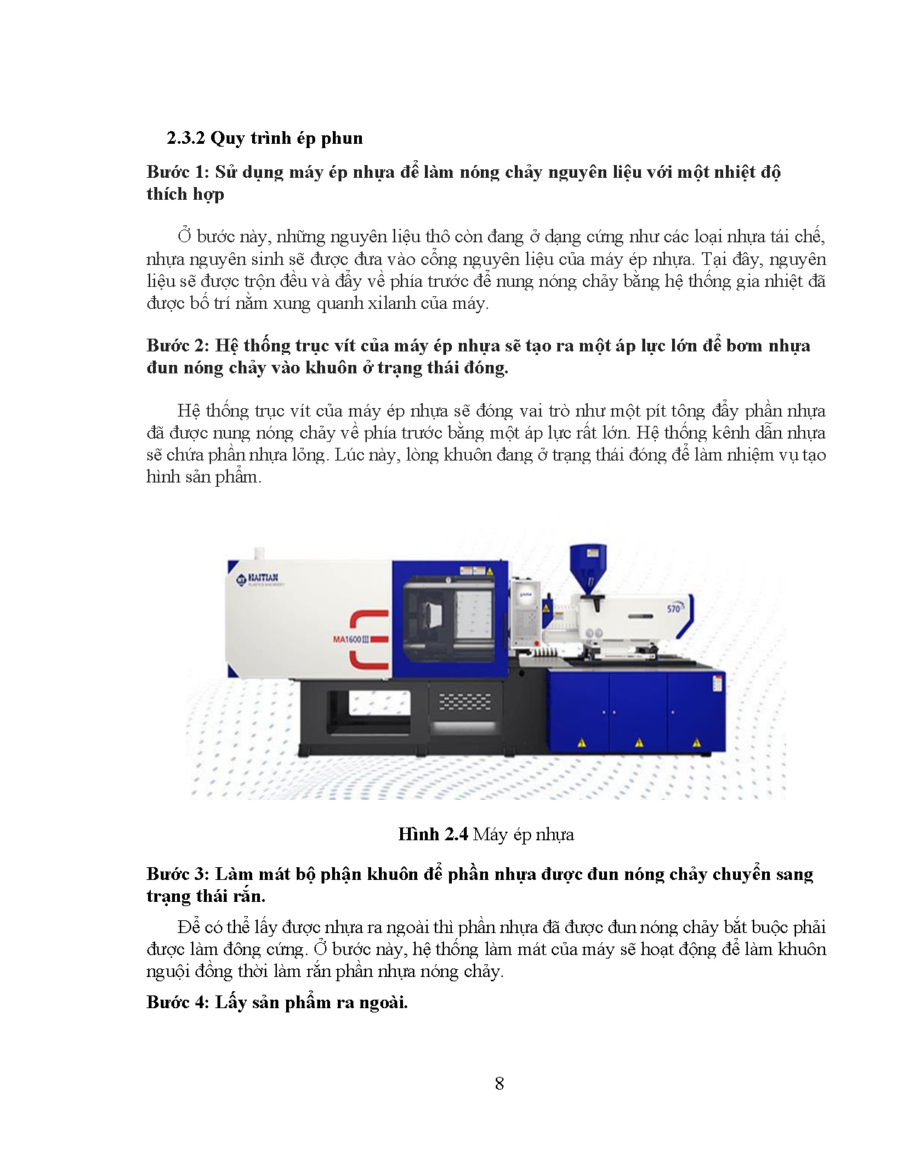 Đồ án tốt nghiệp - Thực nghiệm đo biến dạng của sản phẩm phun ép nhựa với các thông số phun ép KN - Trang 20