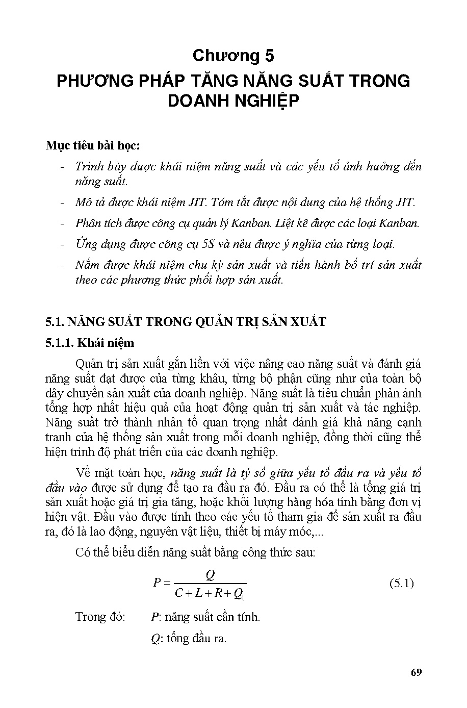 Giáo trình quản trị sản xuất và chất lượng (HCMUTE) - Trang 69