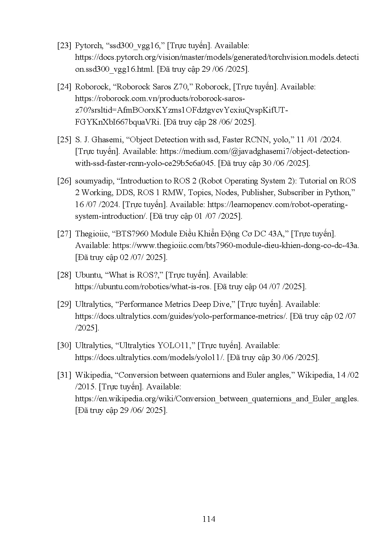 Đồ án tốt nghiệp - Nghiên cứu thiết kế robot di động dọn vệ sinh phòng - Trang 133