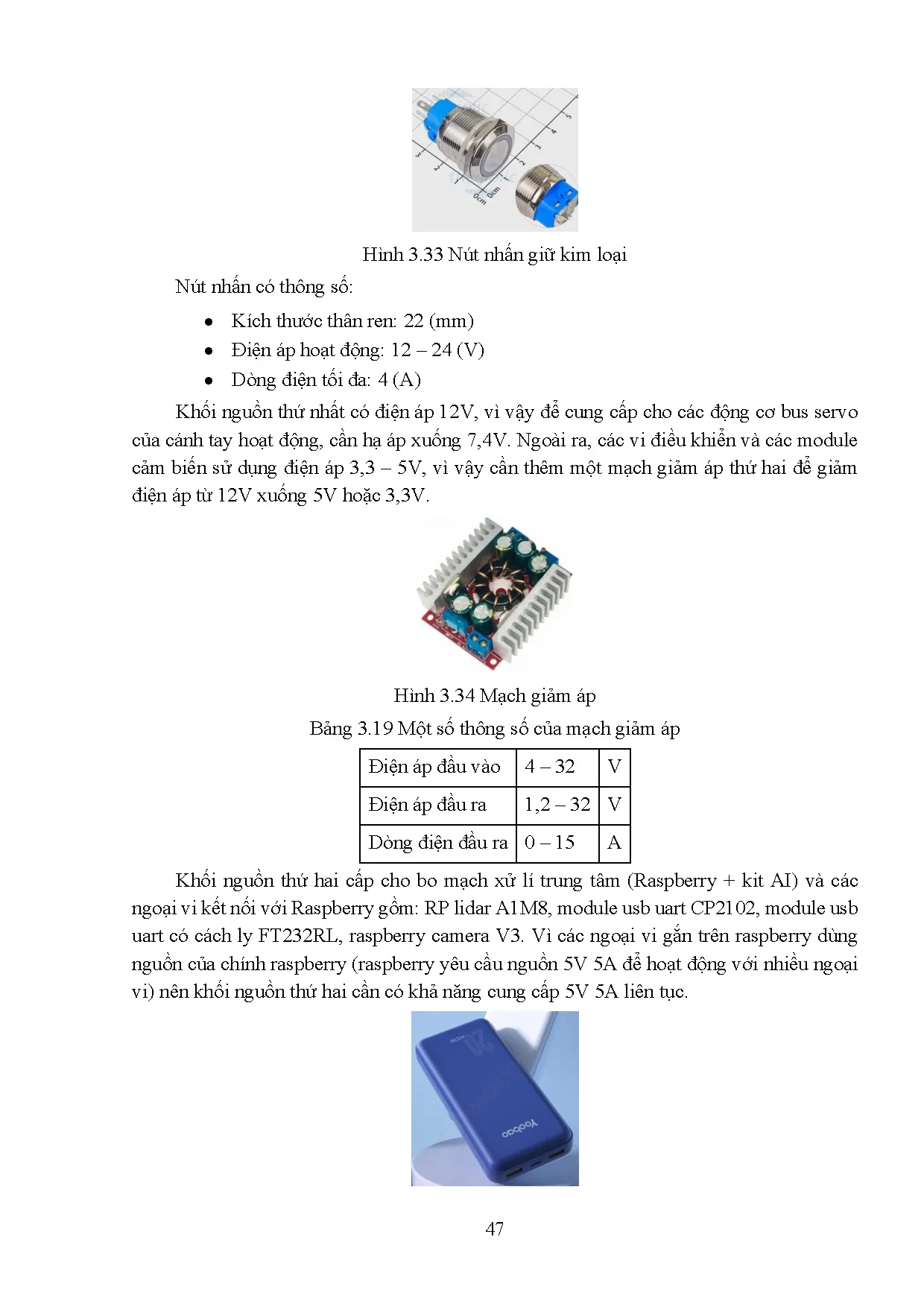 Đồ án tốt nghiệp - Nghiên cứu thiết kế robot di động dọn vệ sinh phòng - Trang 66