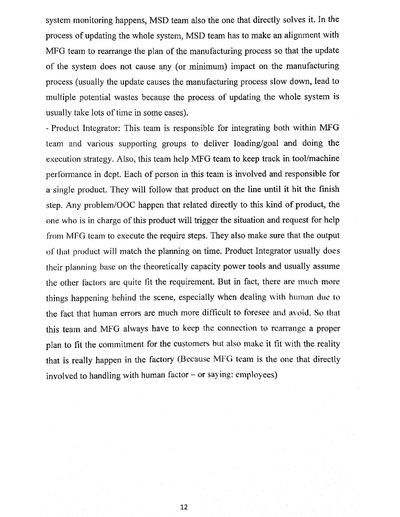 Đồ án tốt nghiệp - Using value stream map to analyze the eficiency of manufacturing activity in IPV - Trang 22