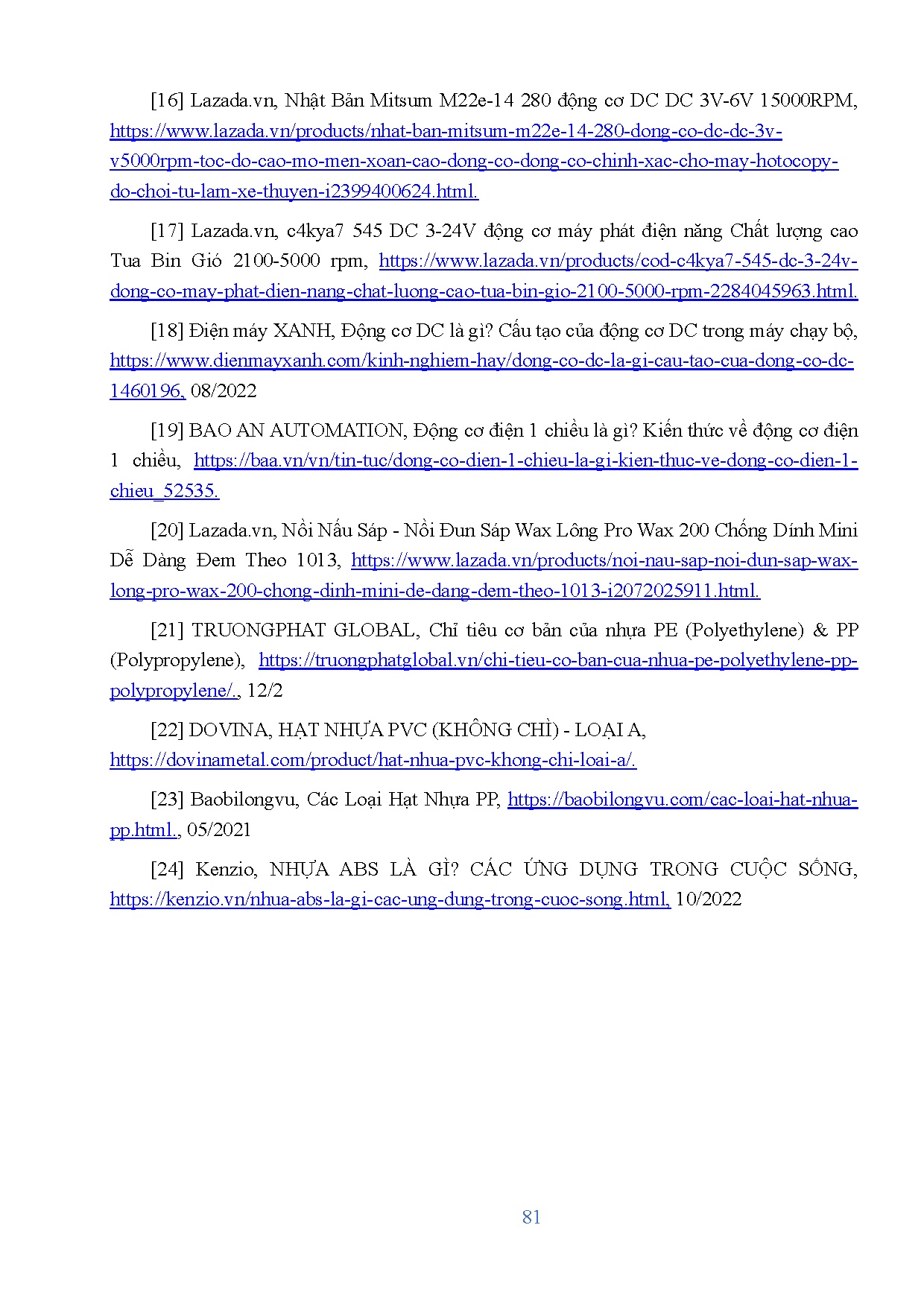 Ảnh một số trang tài liệu